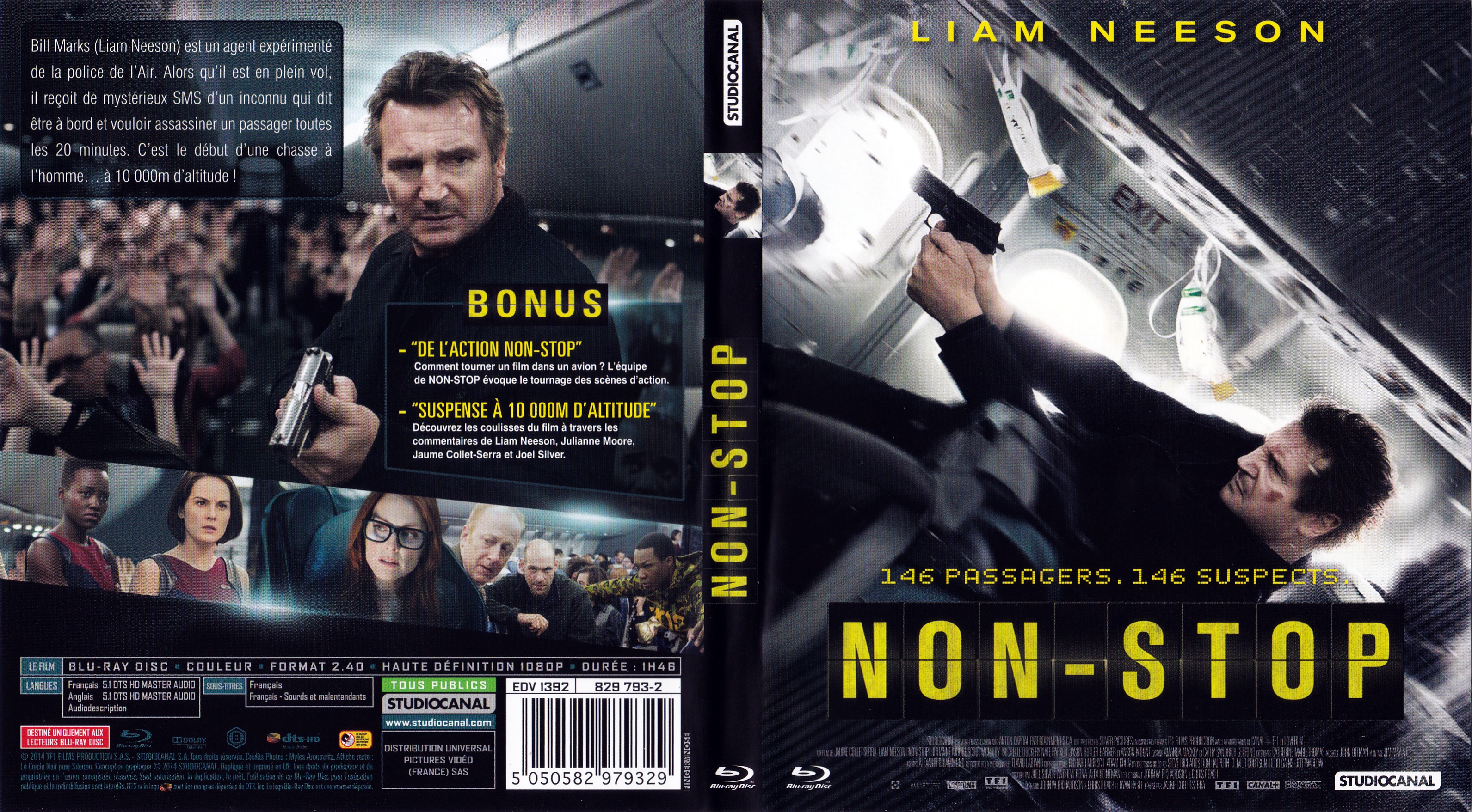 Jaquette DVD Non-stop (BLU-RAY)