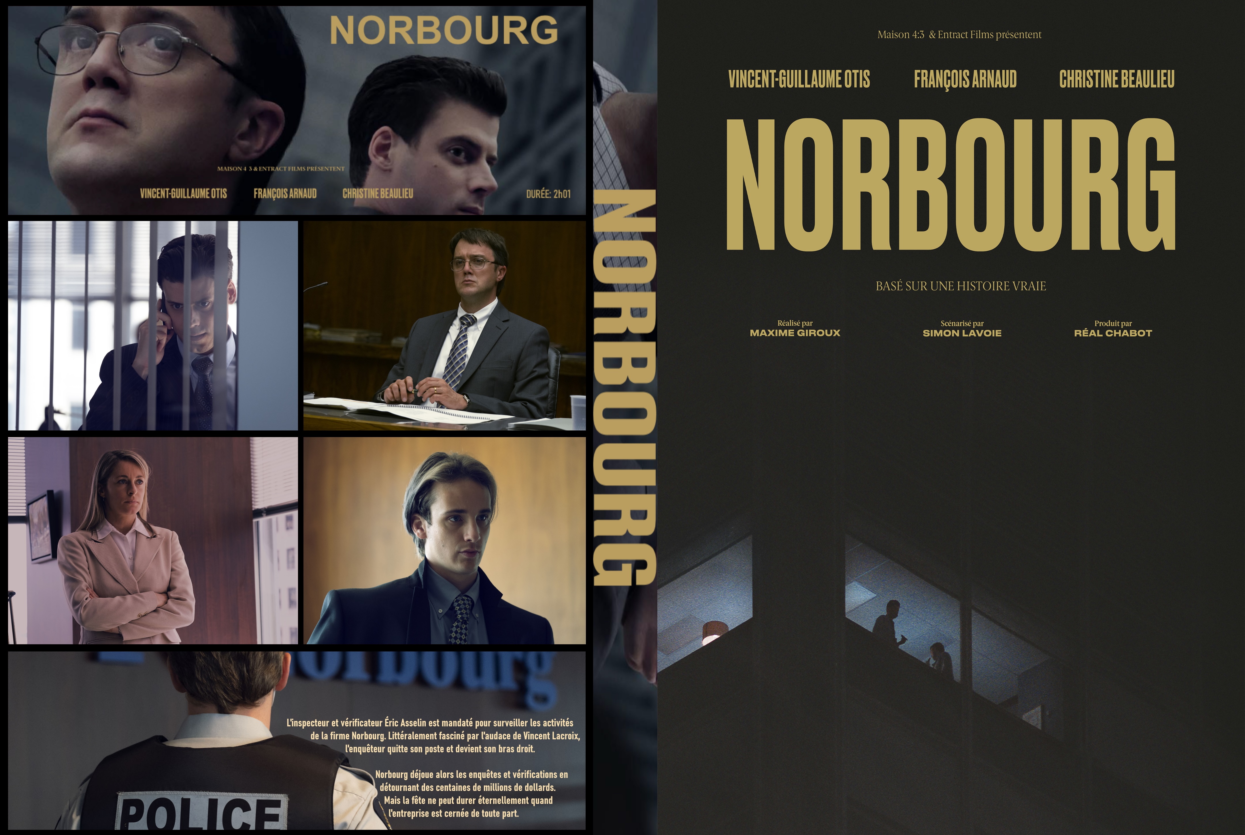 Jaquette DVD Norbourg custom