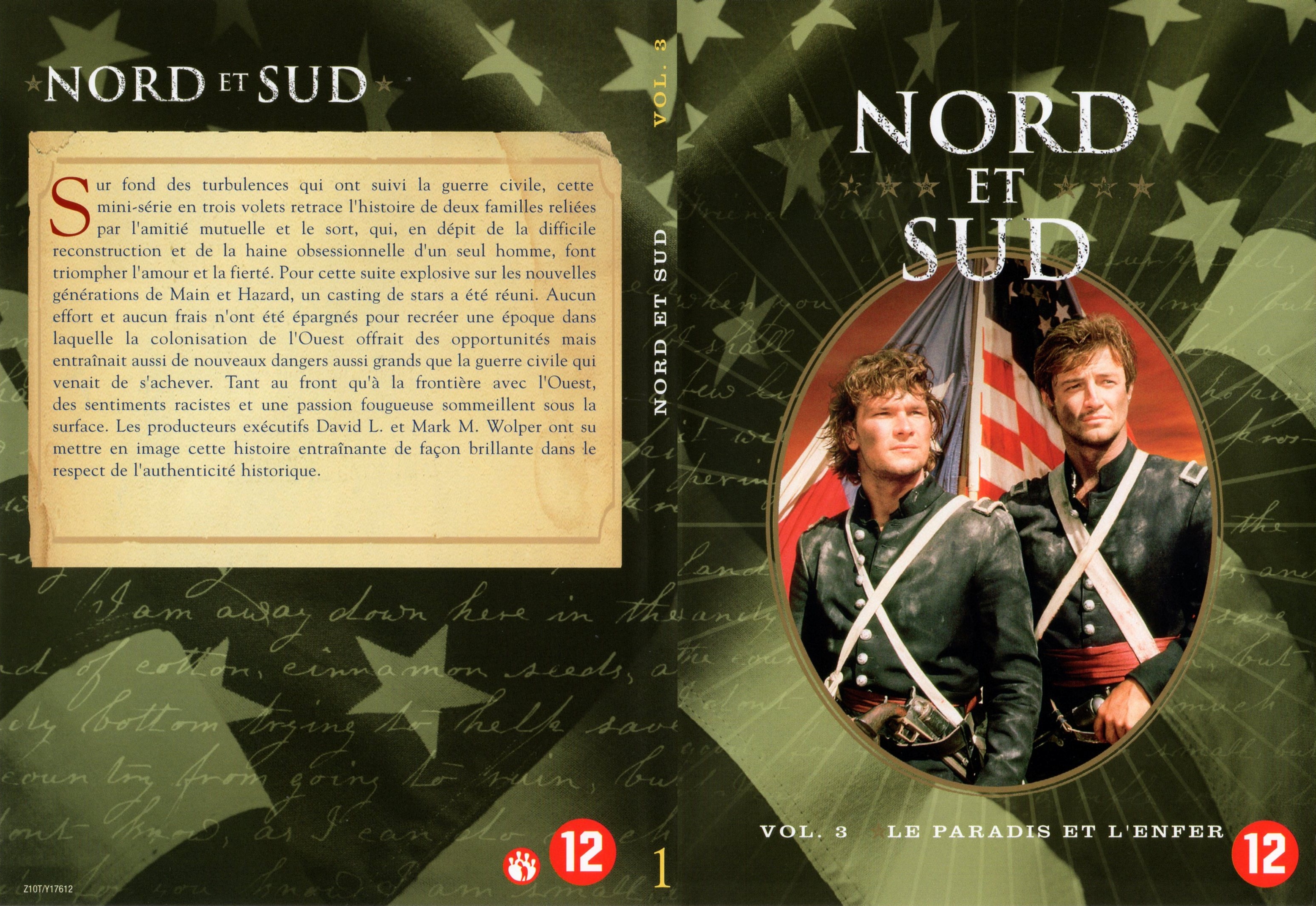Jaquette DVD Nord et sud vol 3 dvd 1