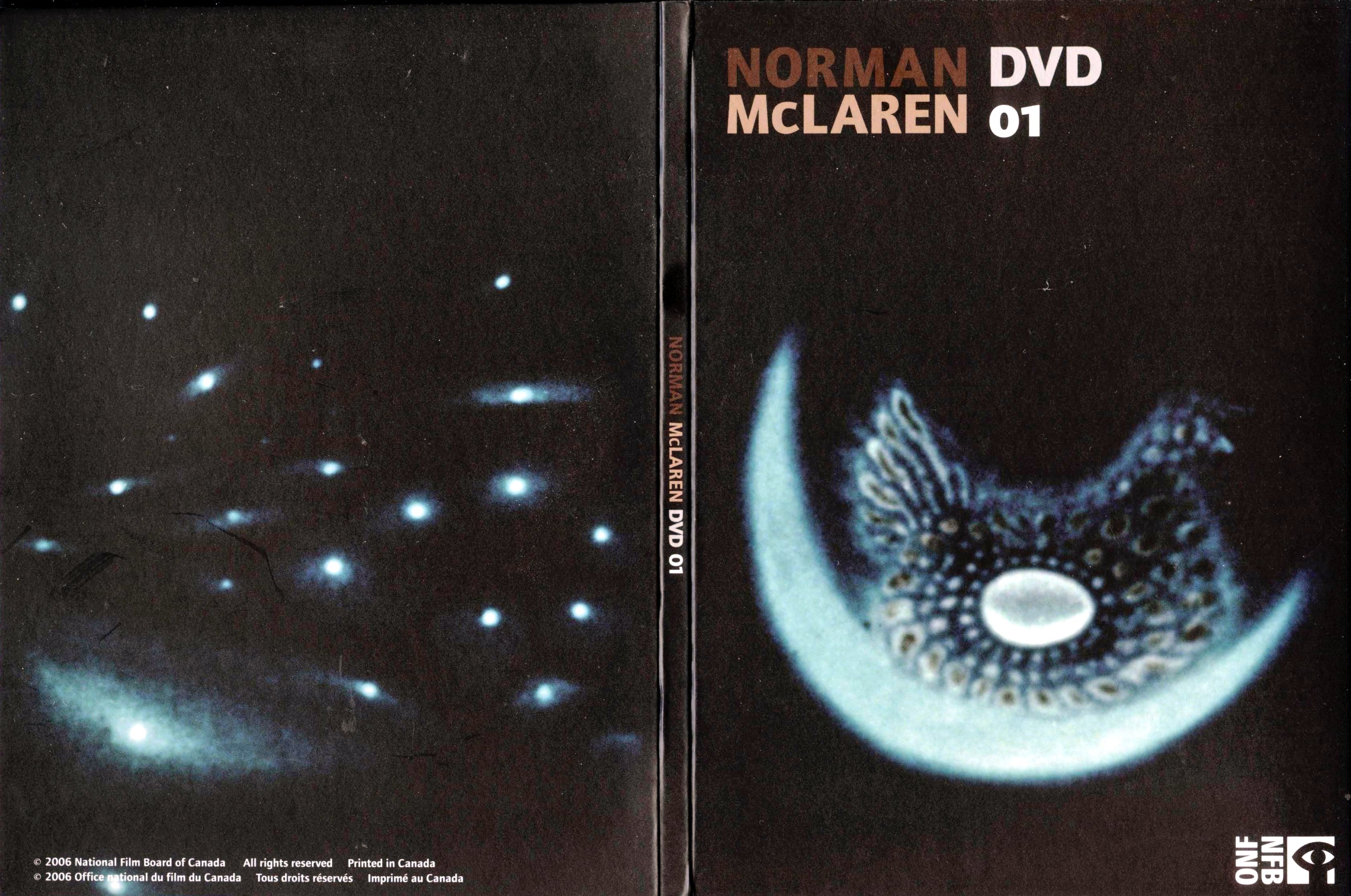 Jaquette DVD Norman McLaren DVD 1