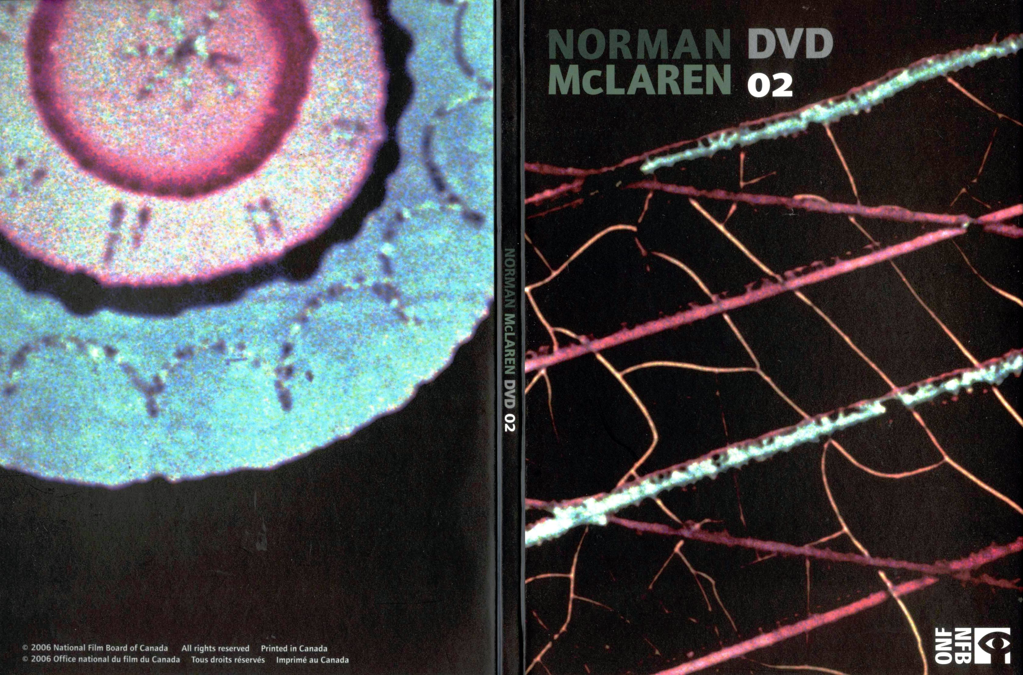 Jaquette DVD Norman McLaren DVD 2