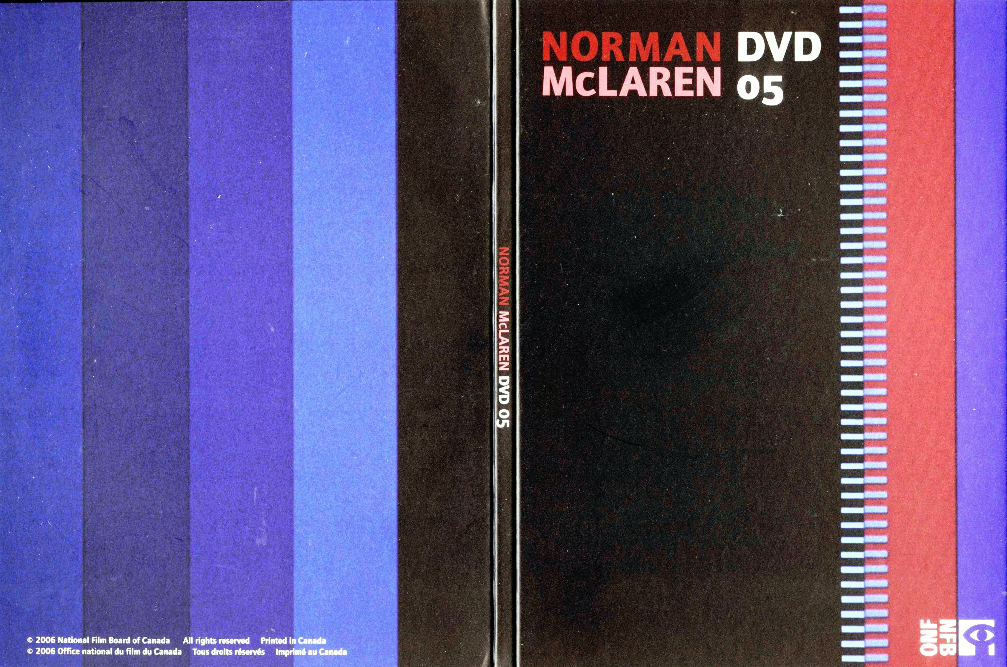Jaquette DVD Norman McLaren DVD 5