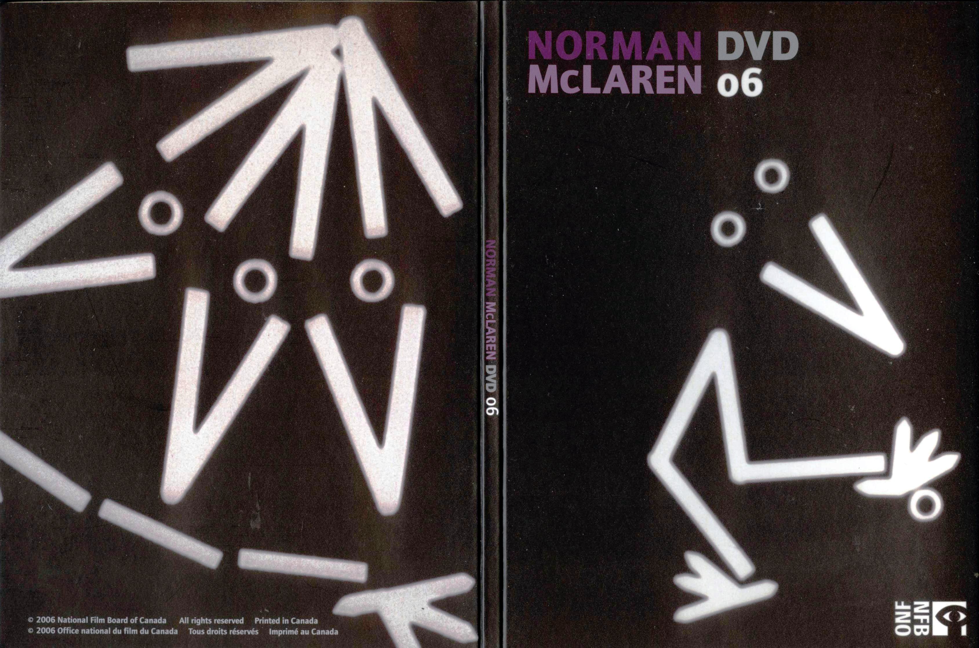 Jaquette DVD Norman McLaren DVD 6