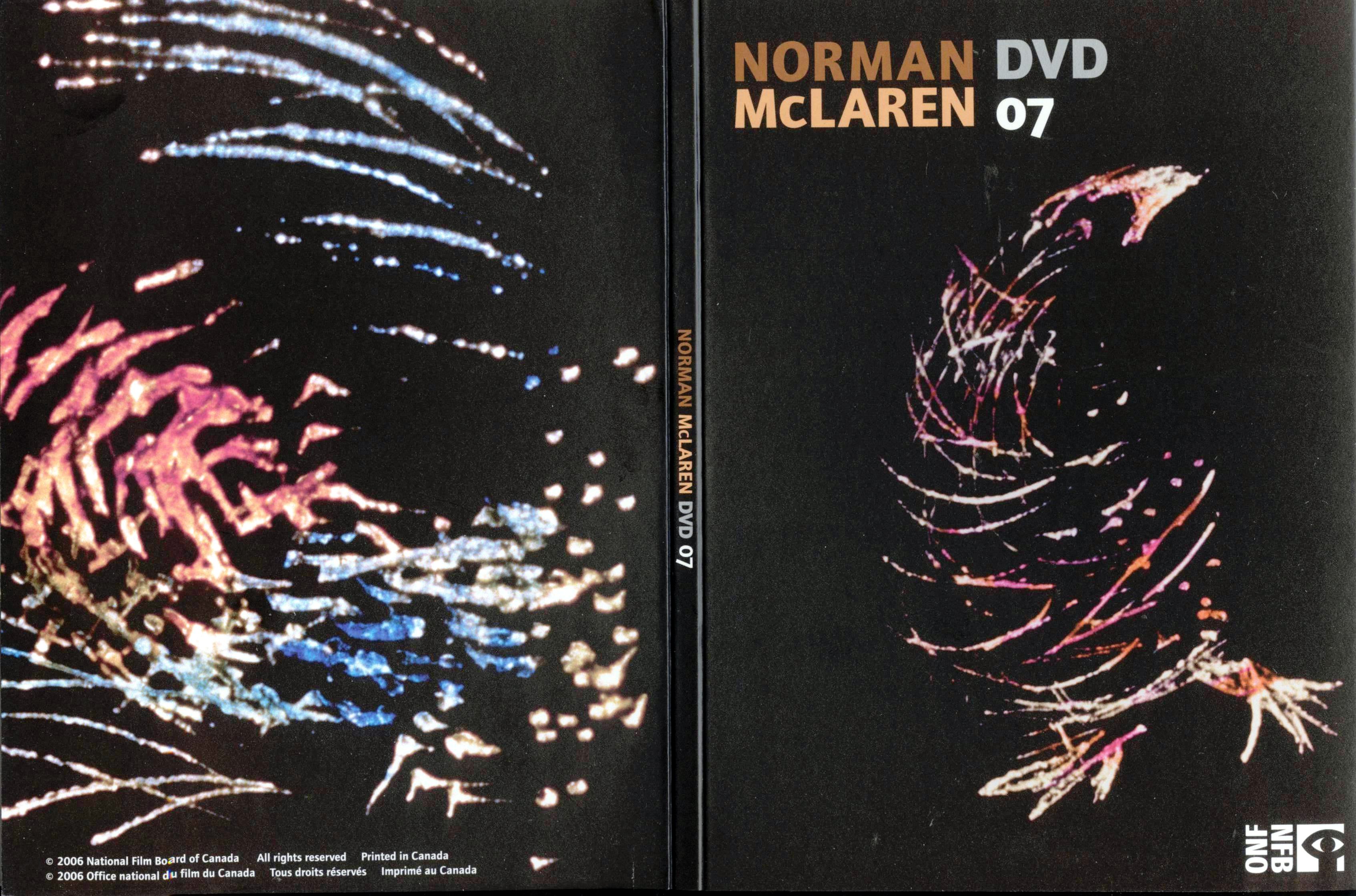 Jaquette DVD Norman McLaren DVD 7
