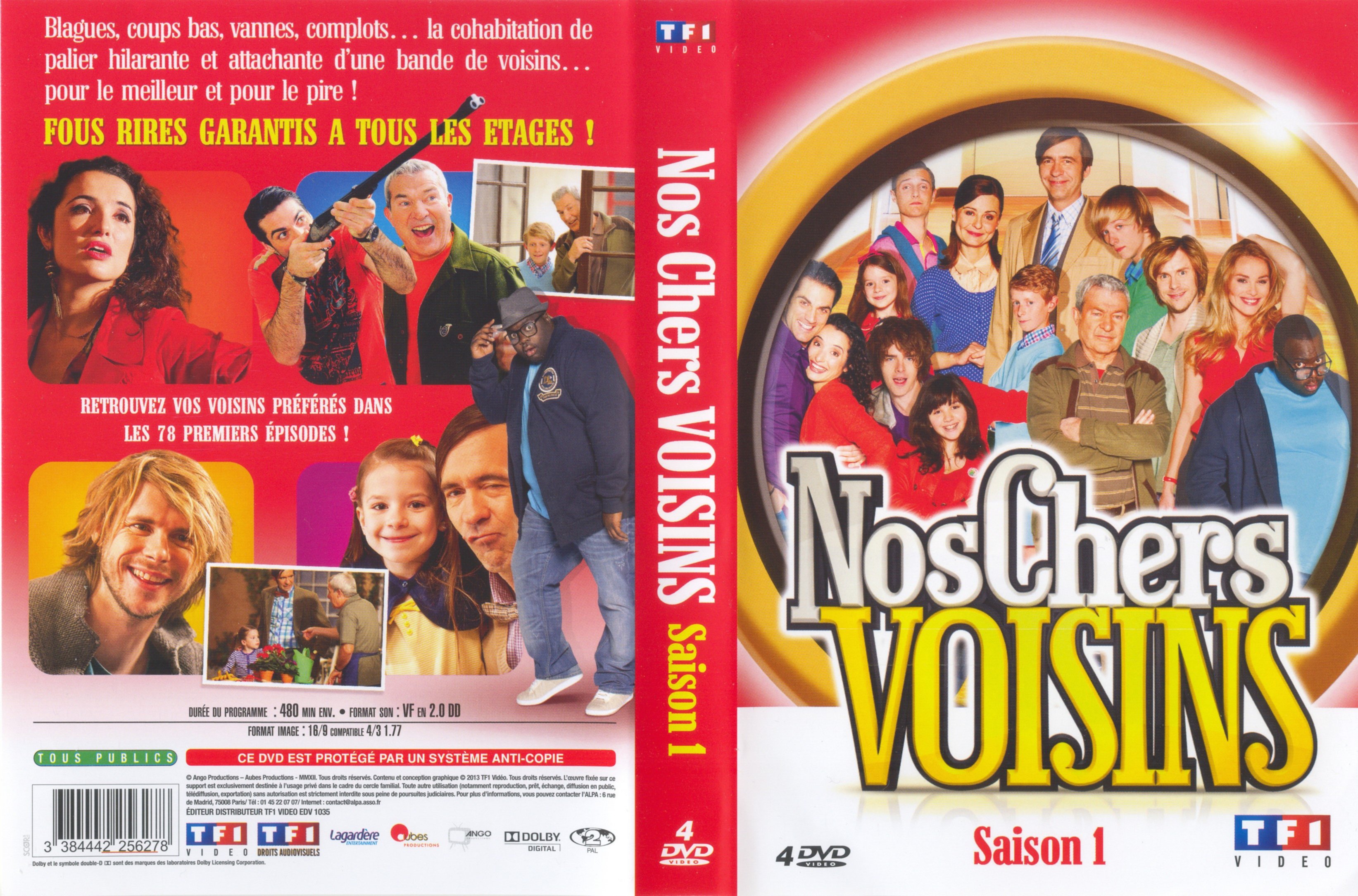 Jaquette DVD Nos chers voisins Saison 1 COFFRET