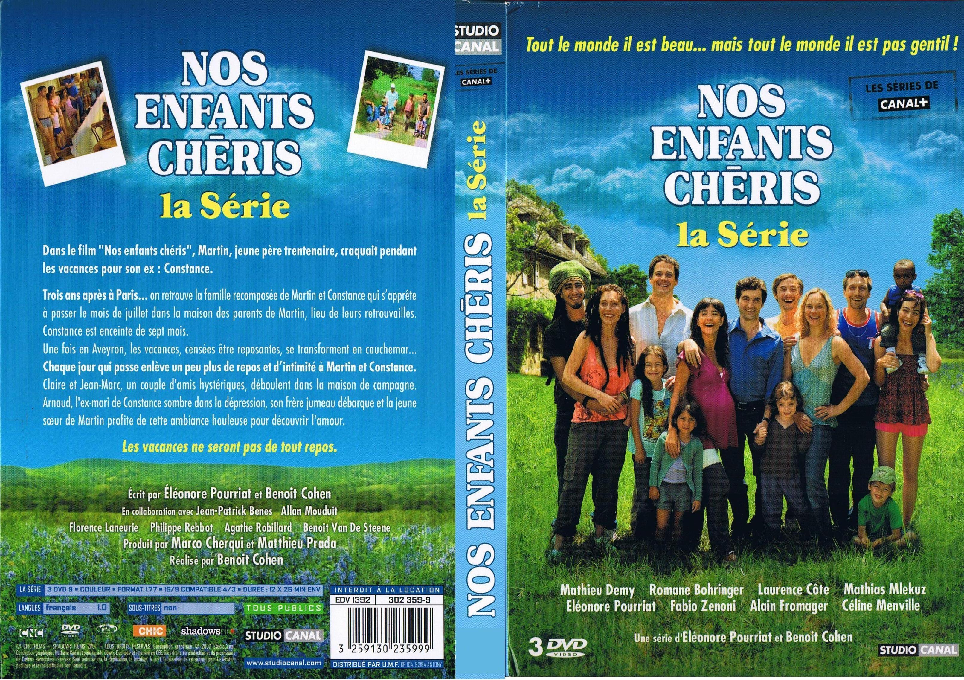 Jaquette DVD Nos enfants chris la srie