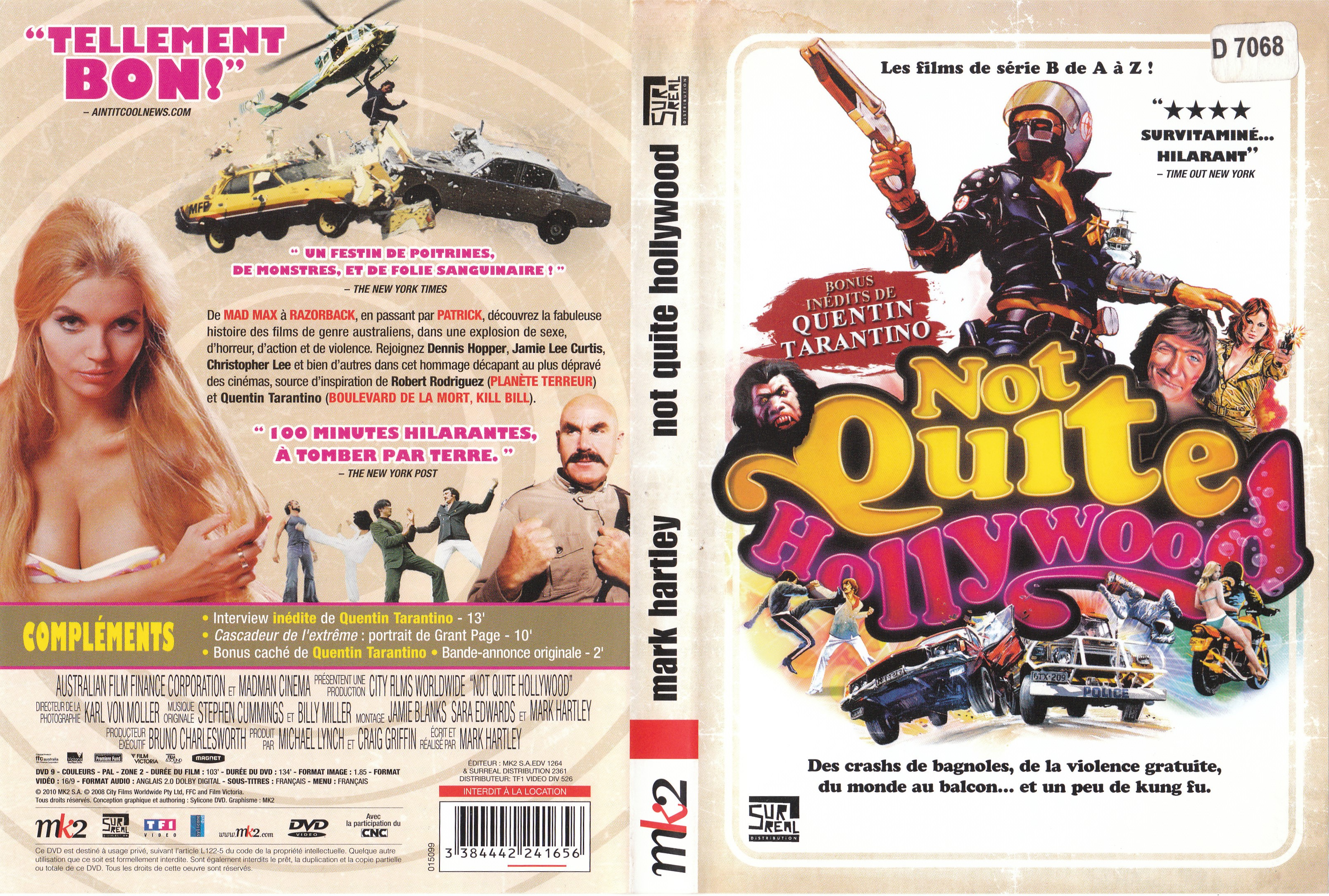 Jaquette DVD Not quite hollywood