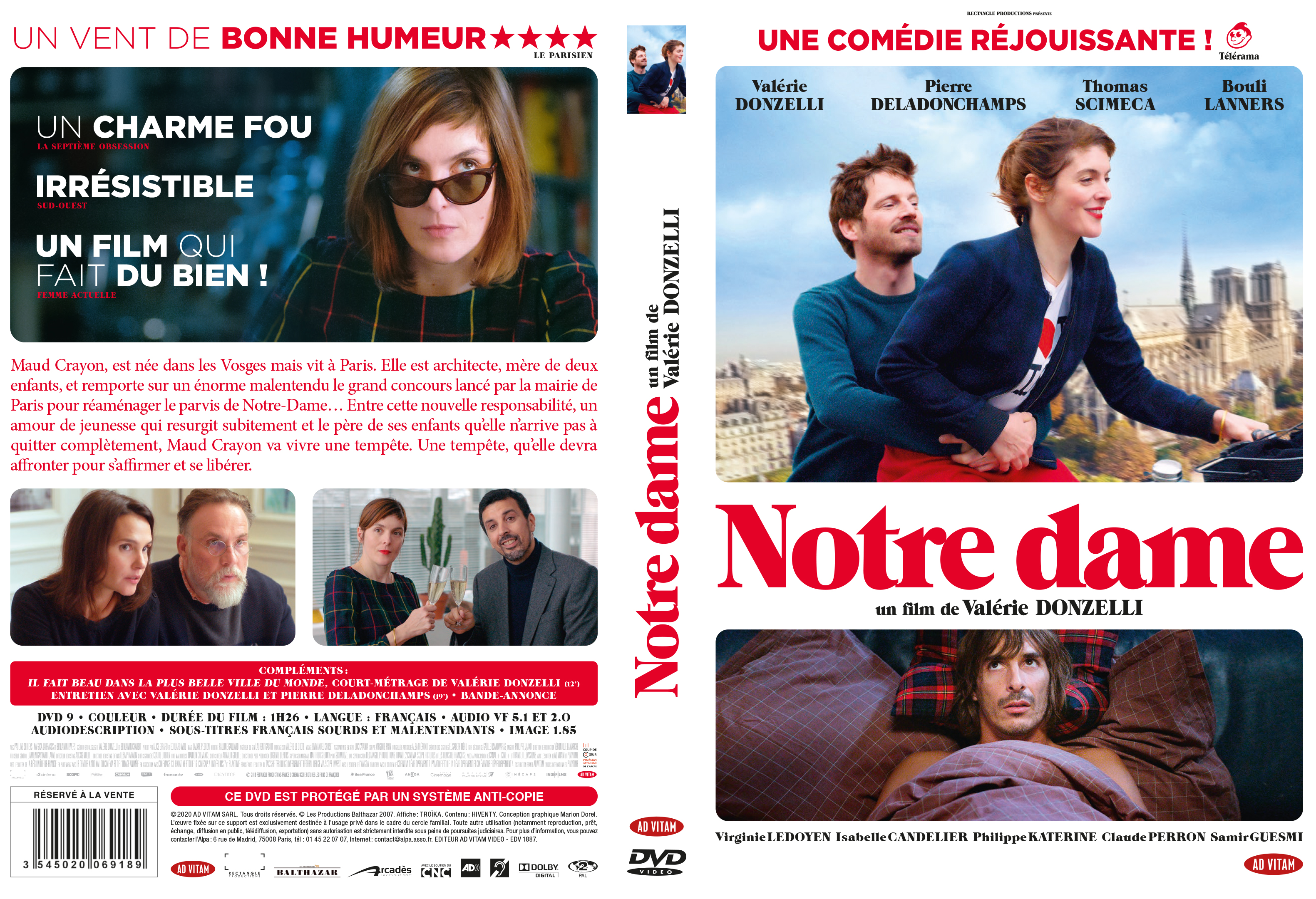 Jaquette DVD Notre dame