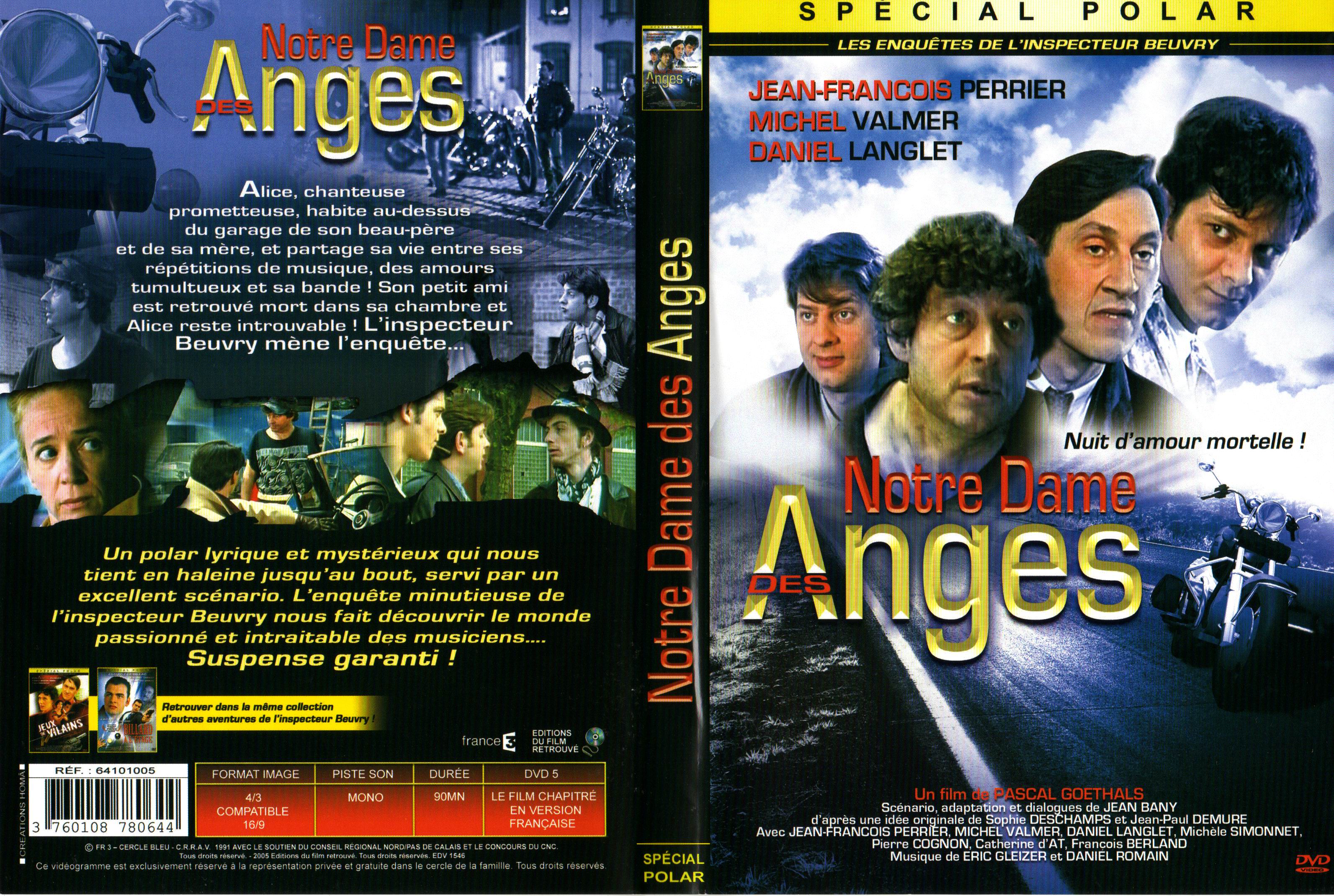 Jaquette DVD Notre dame des anges