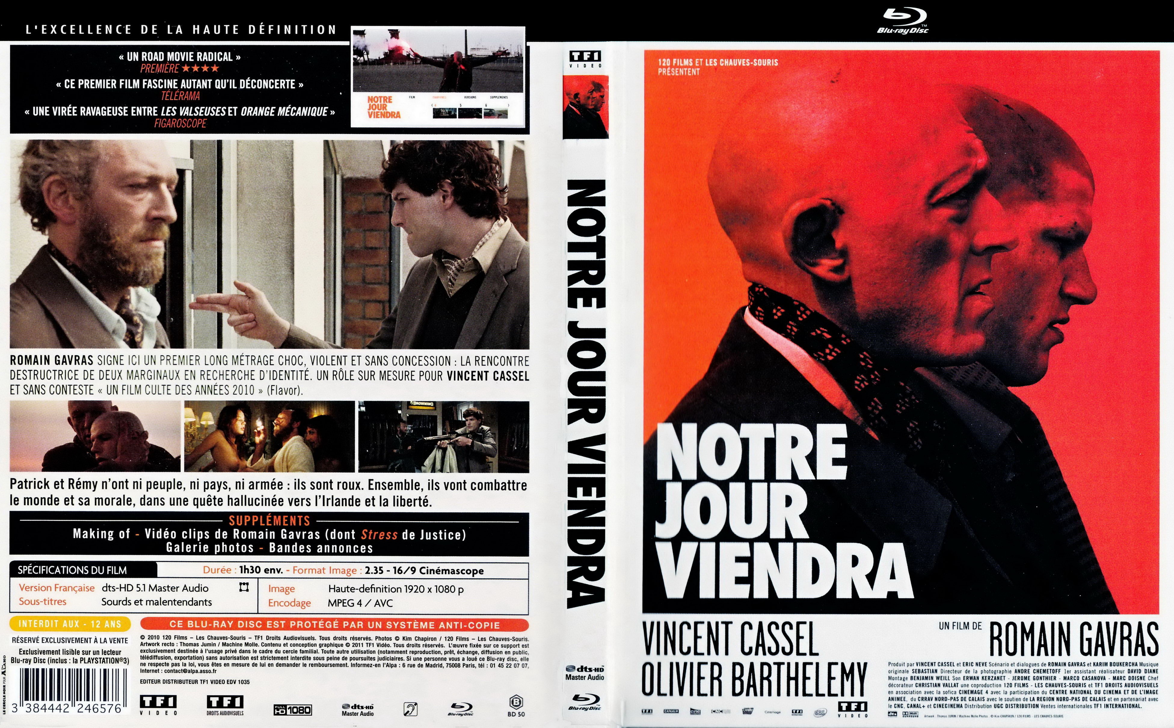 Jaquette DVD Notre jour viendra (BLU-RAY)