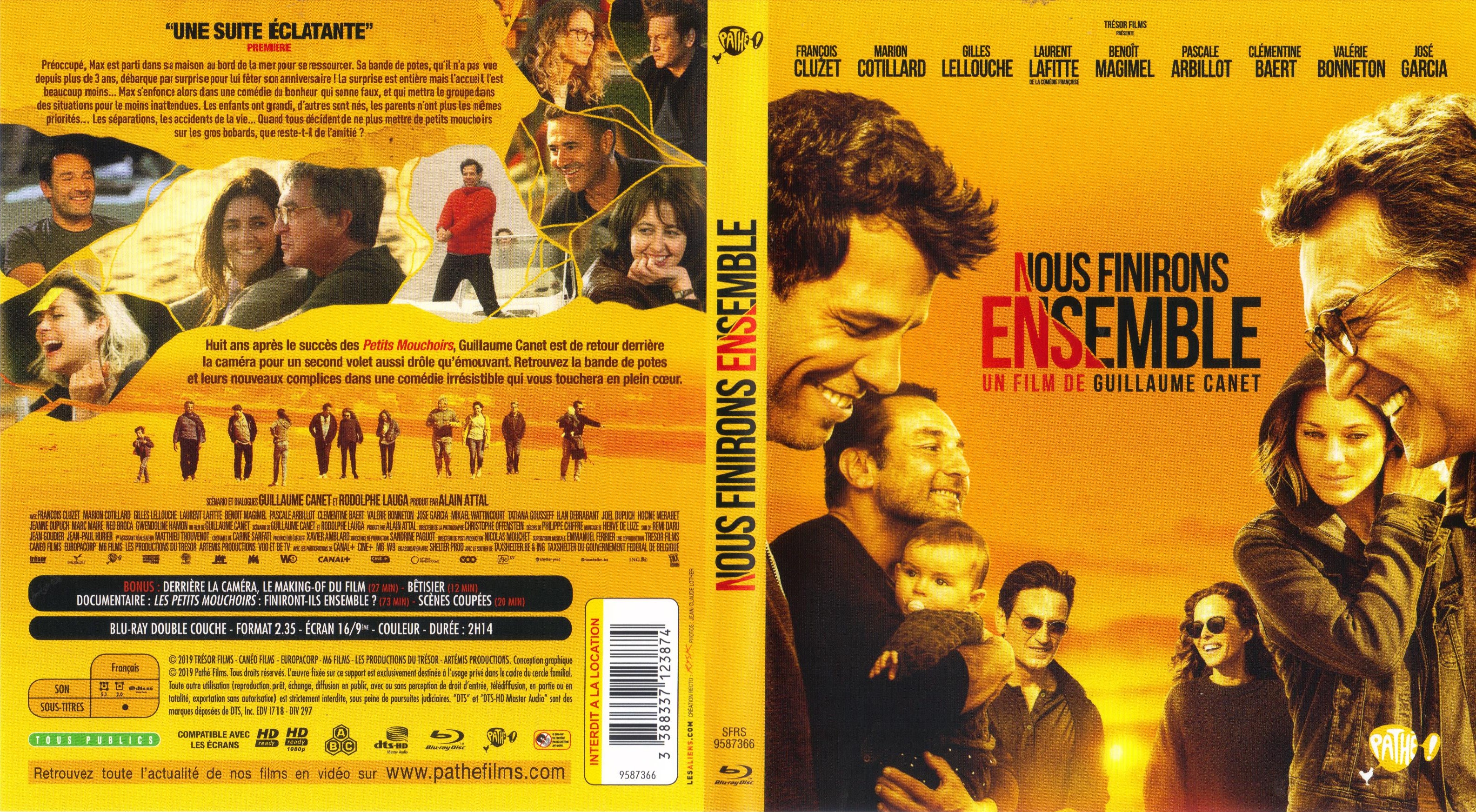 Jaquette DVD Nous Finirons Ensemble (BLU-RAY)