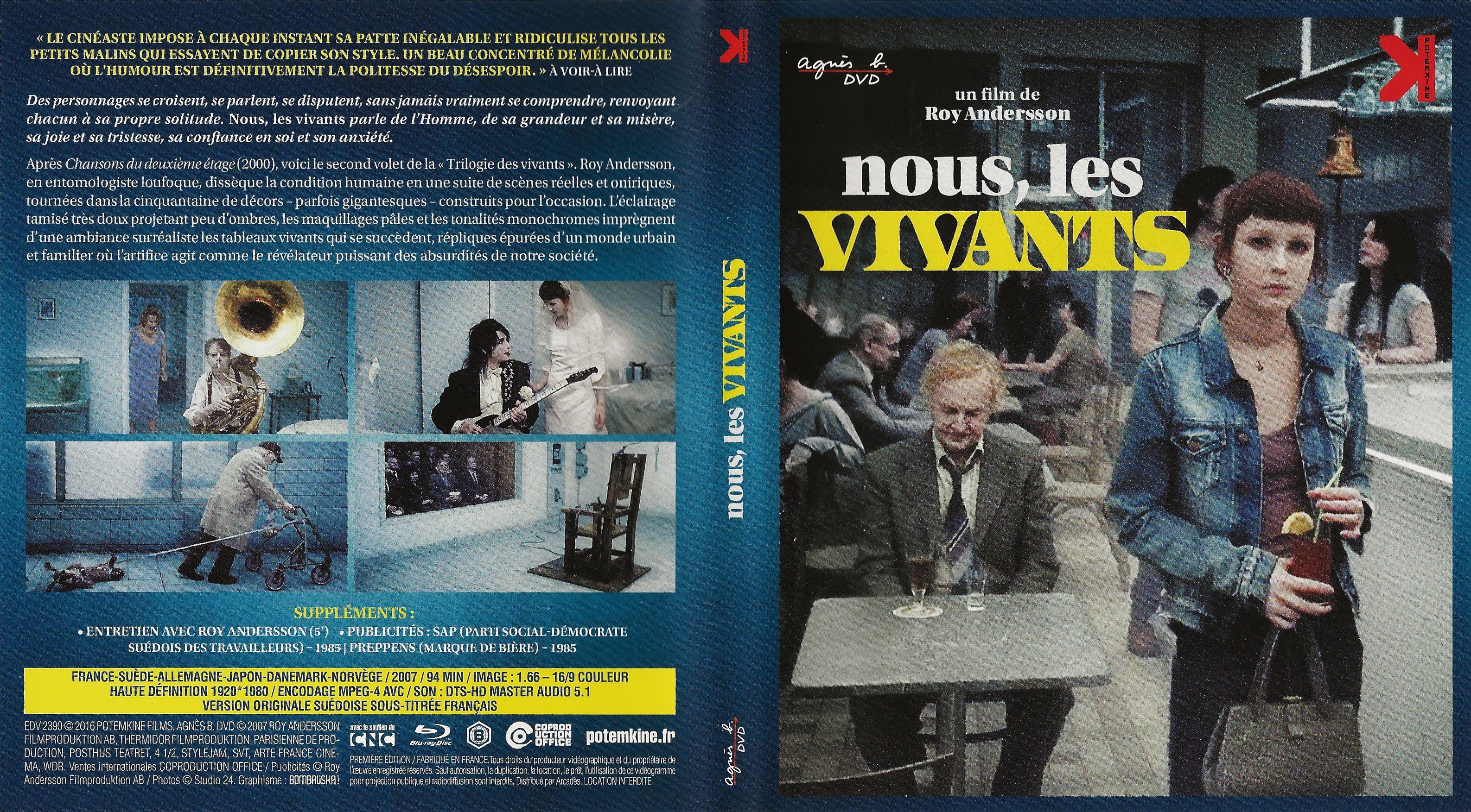 Jaquette DVD Nous Les Vivants (BLU-RAY)