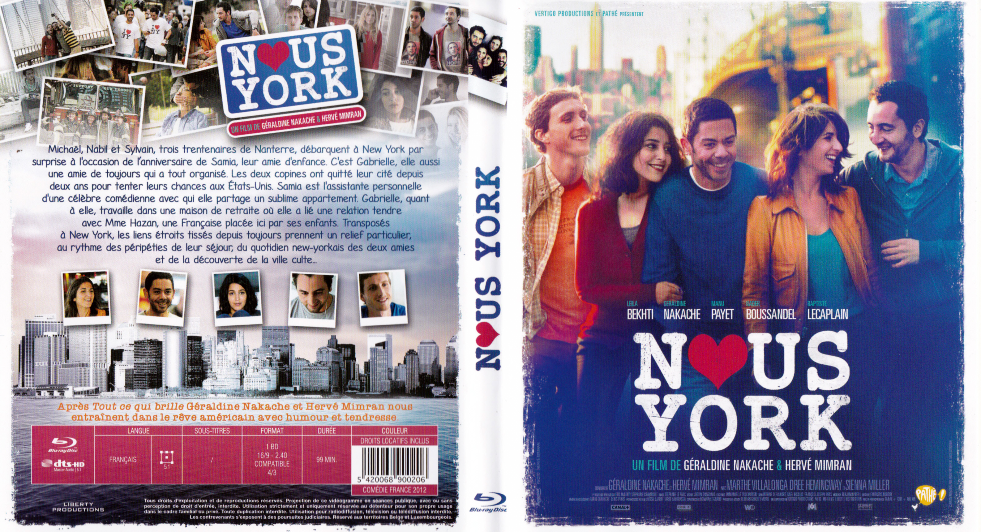 Jaquette DVD Nous York (BLU-RAY)