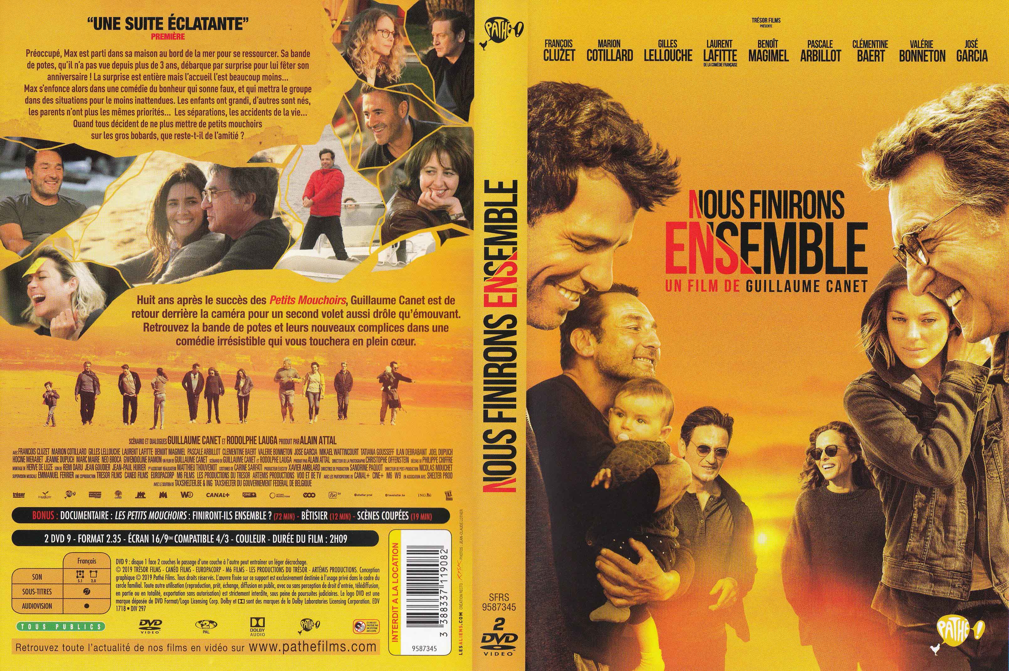 Jaquette DVD Nous finirons ensemble