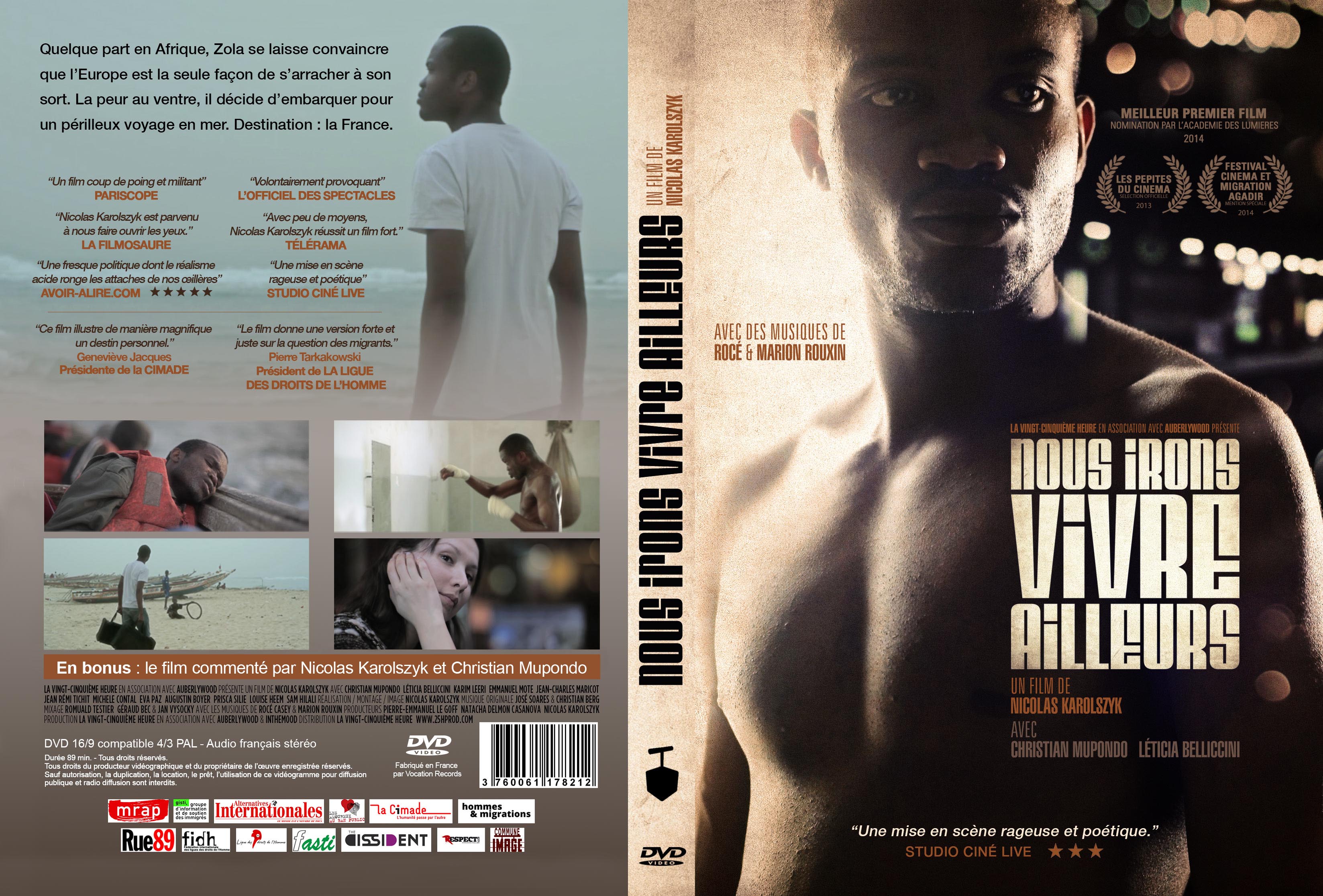 Jaquette DVD Nous irons vivre ailleurs