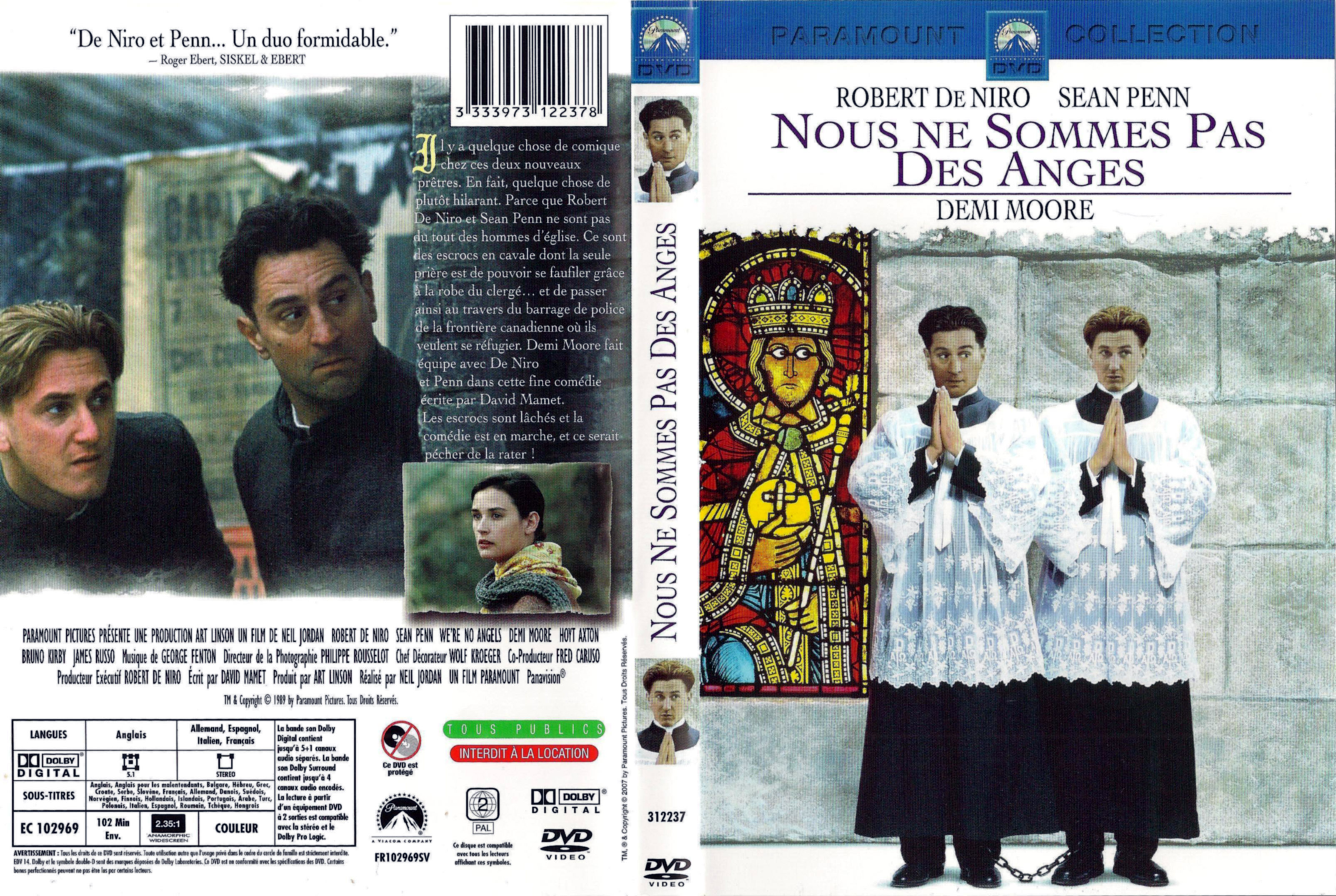 Jaquette DVD de Nous ne sommes pas des anges - Cinéma Passion - Nous Ne Sommes Pas Des Anges Barbara