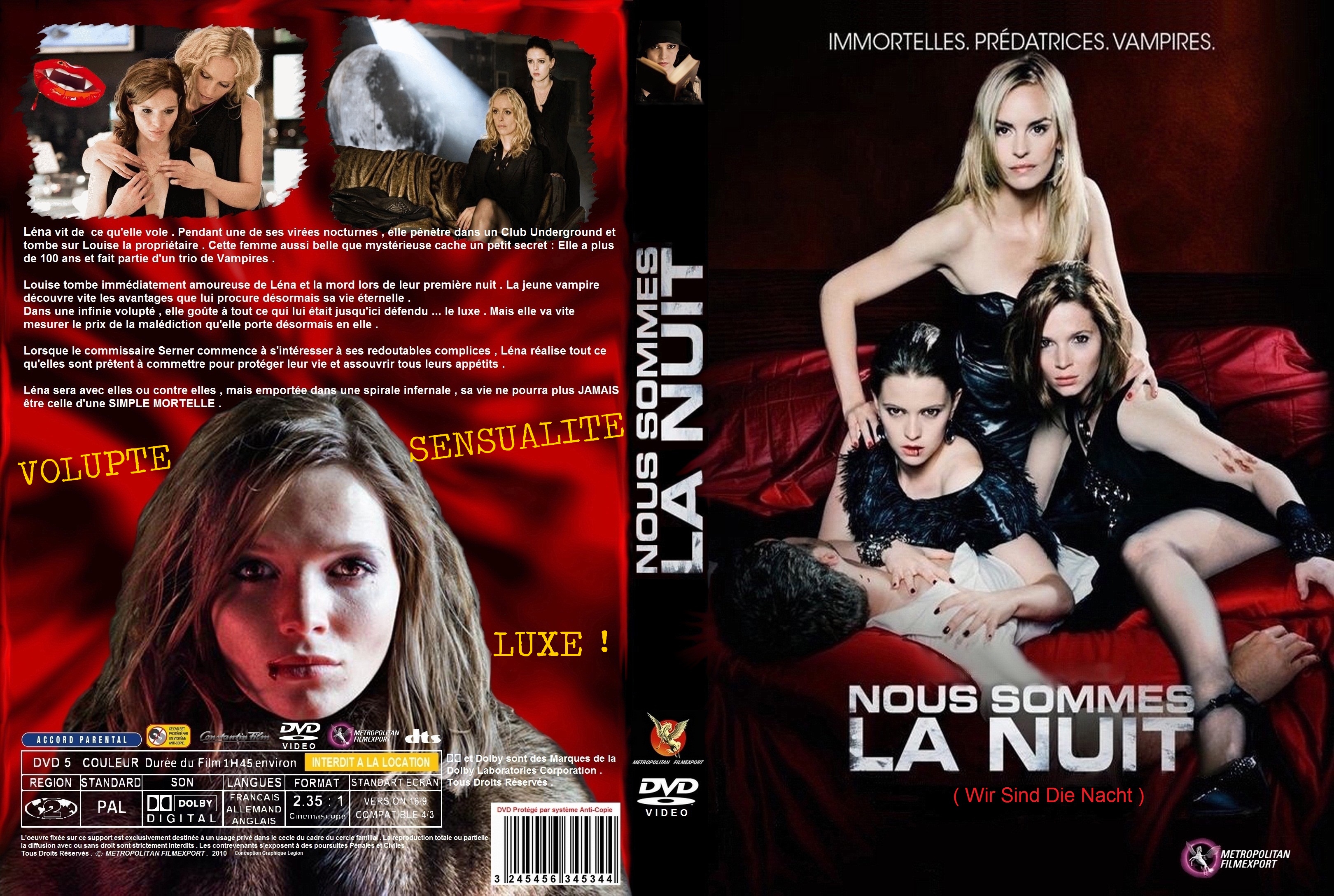 Jaquette DVD Nous sommes la nuit custom