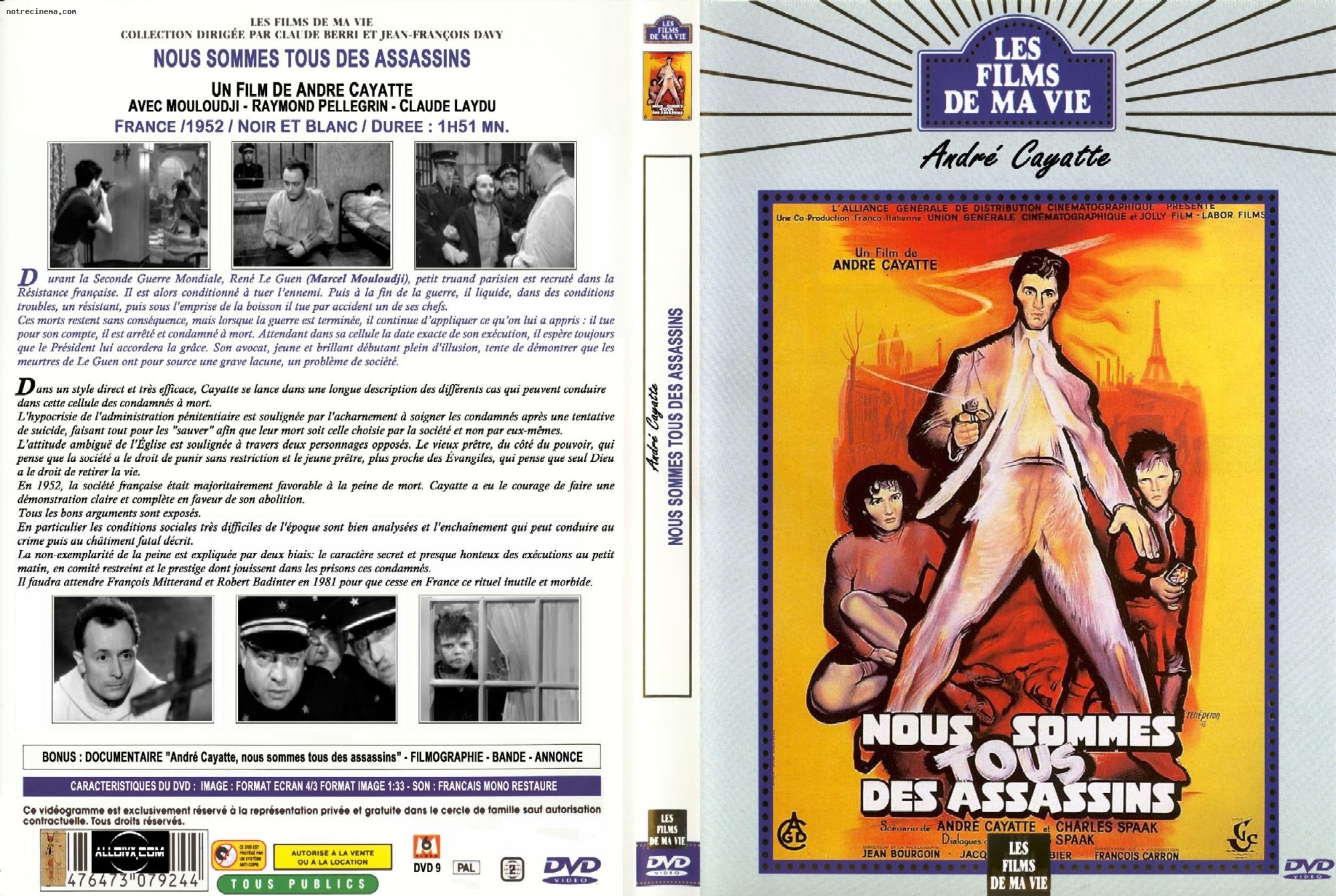 Jaquette DVD Nous sommes tous des assassins