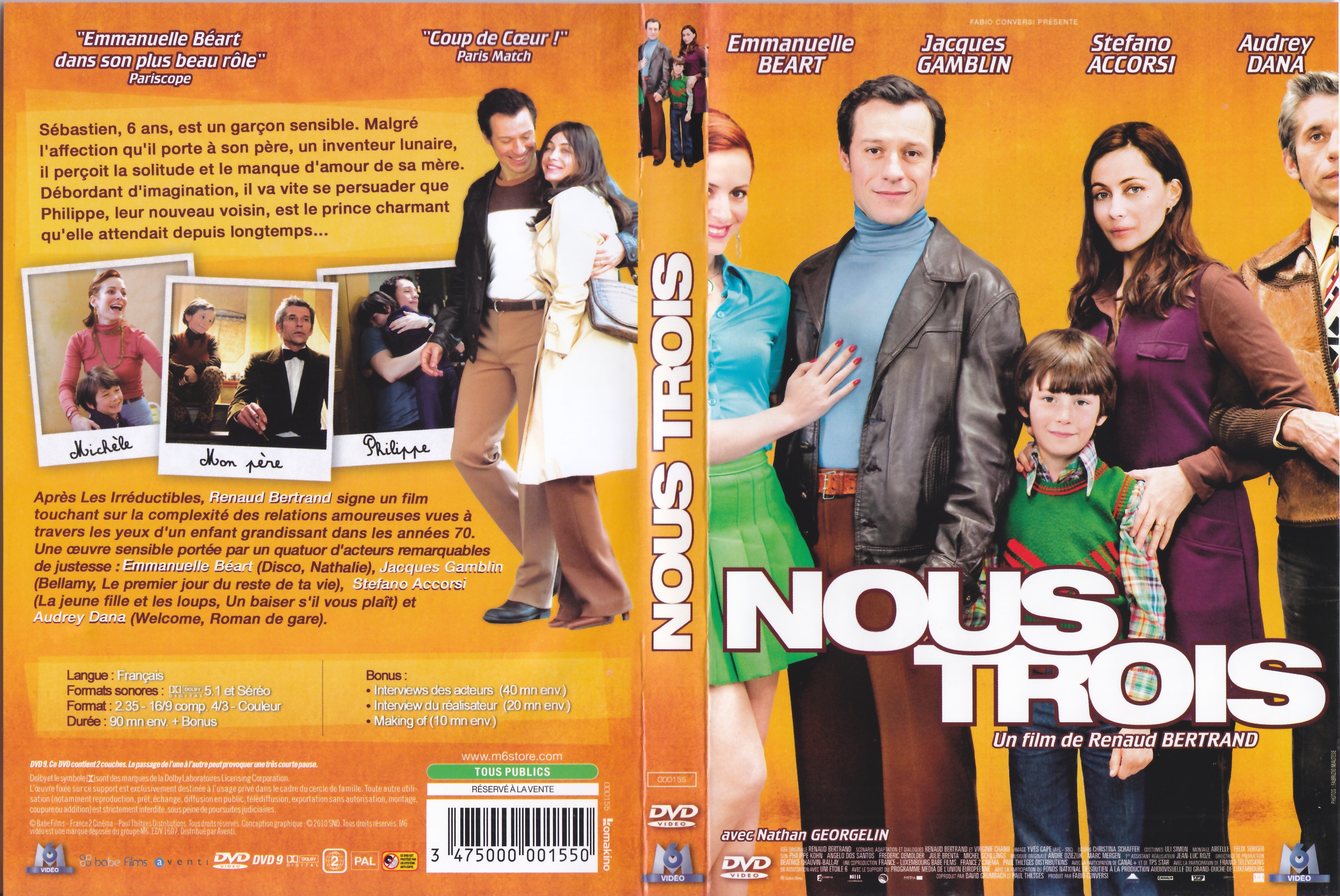 Jaquette DVD Nous trois