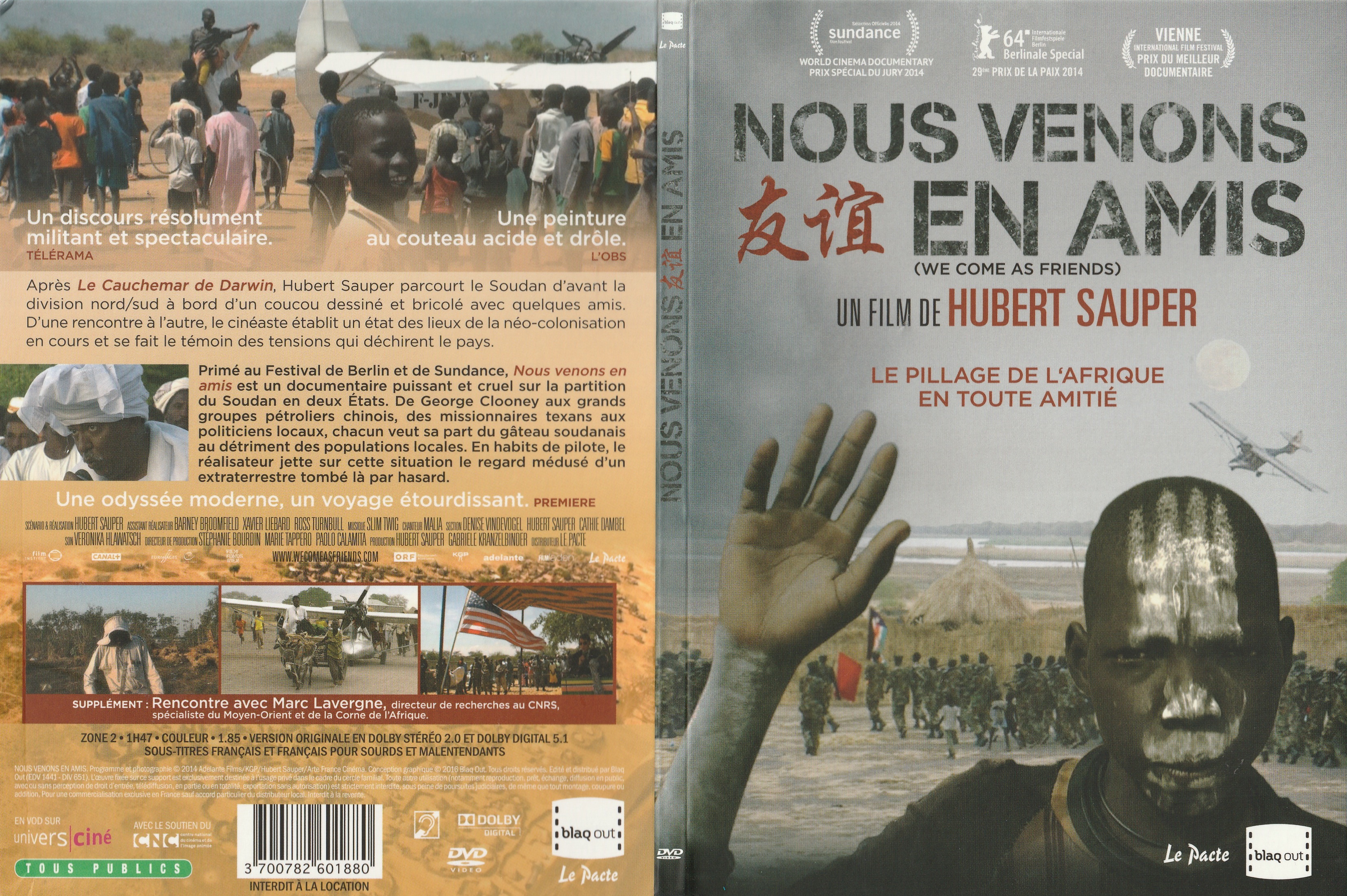 Jaquette DVD Nous venons en amis