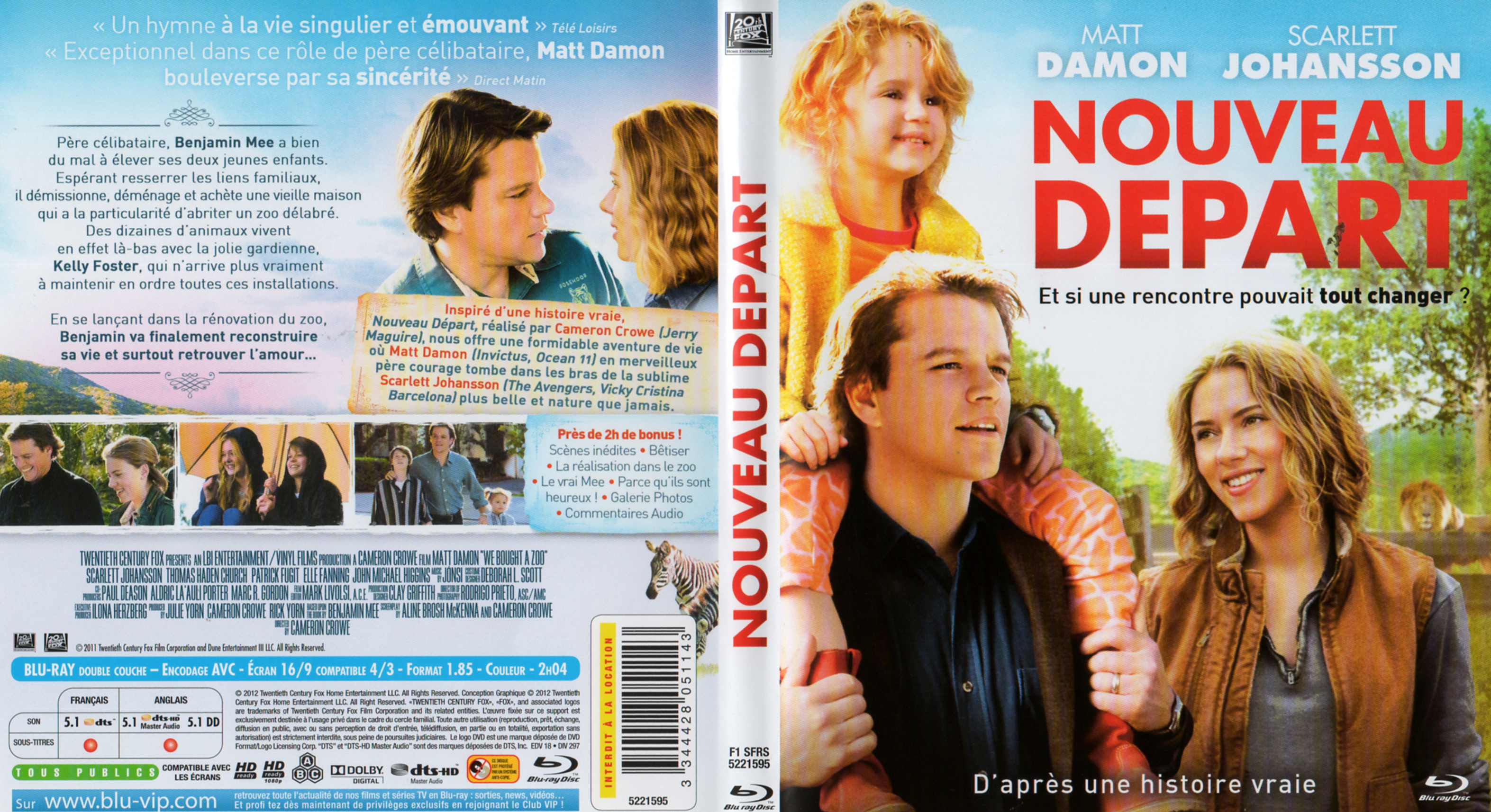 Jaquette DVD Nouveau Dpart (BLU-RAY)