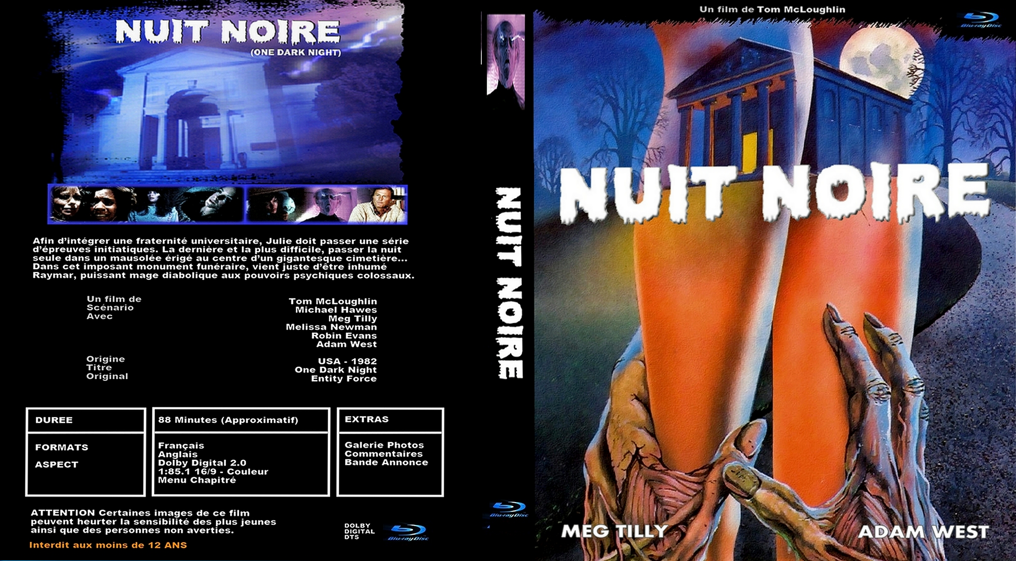 Jaquette DVD Nuit Noire (BLU-RAY)