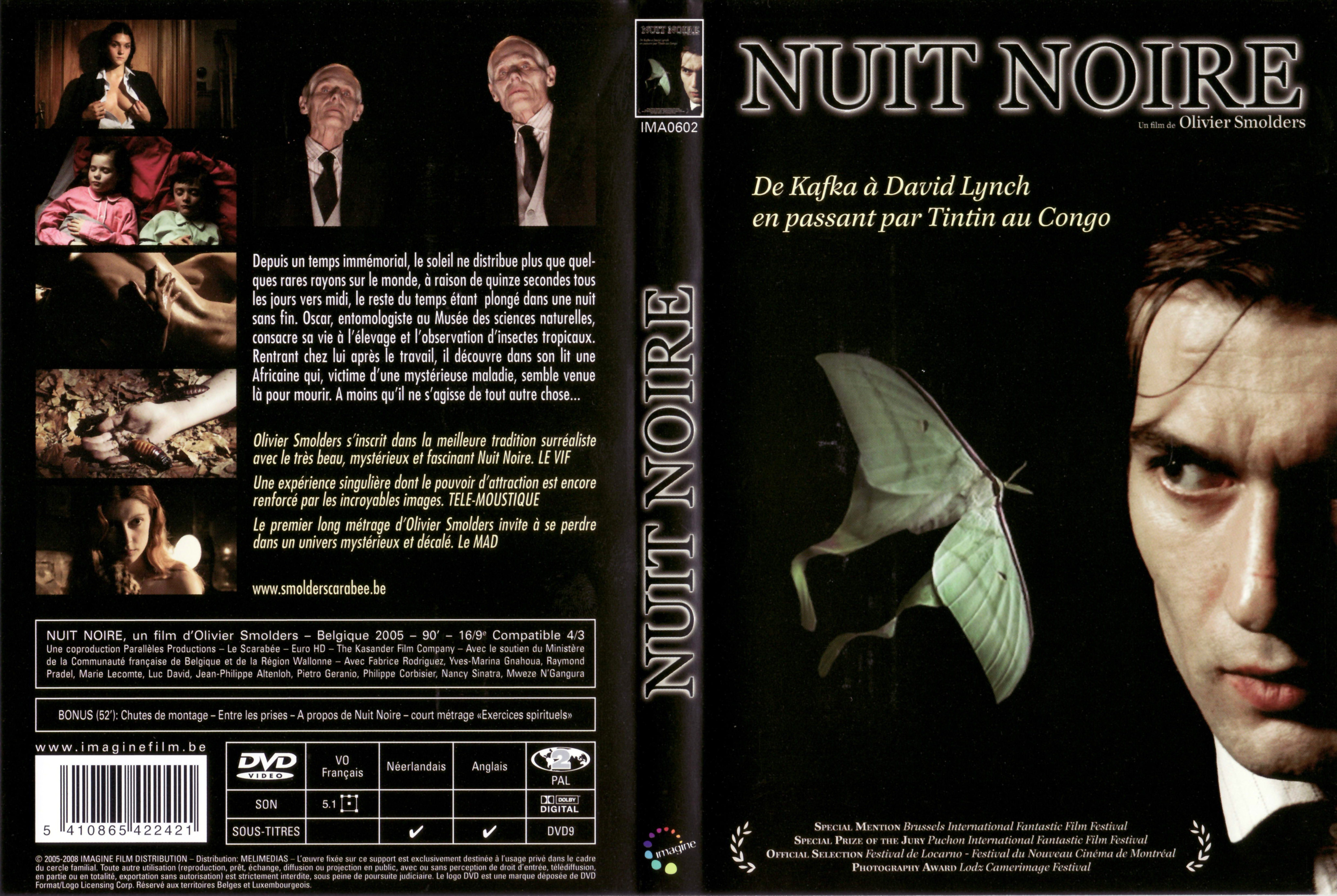 Jaquette DVD Nuit noire