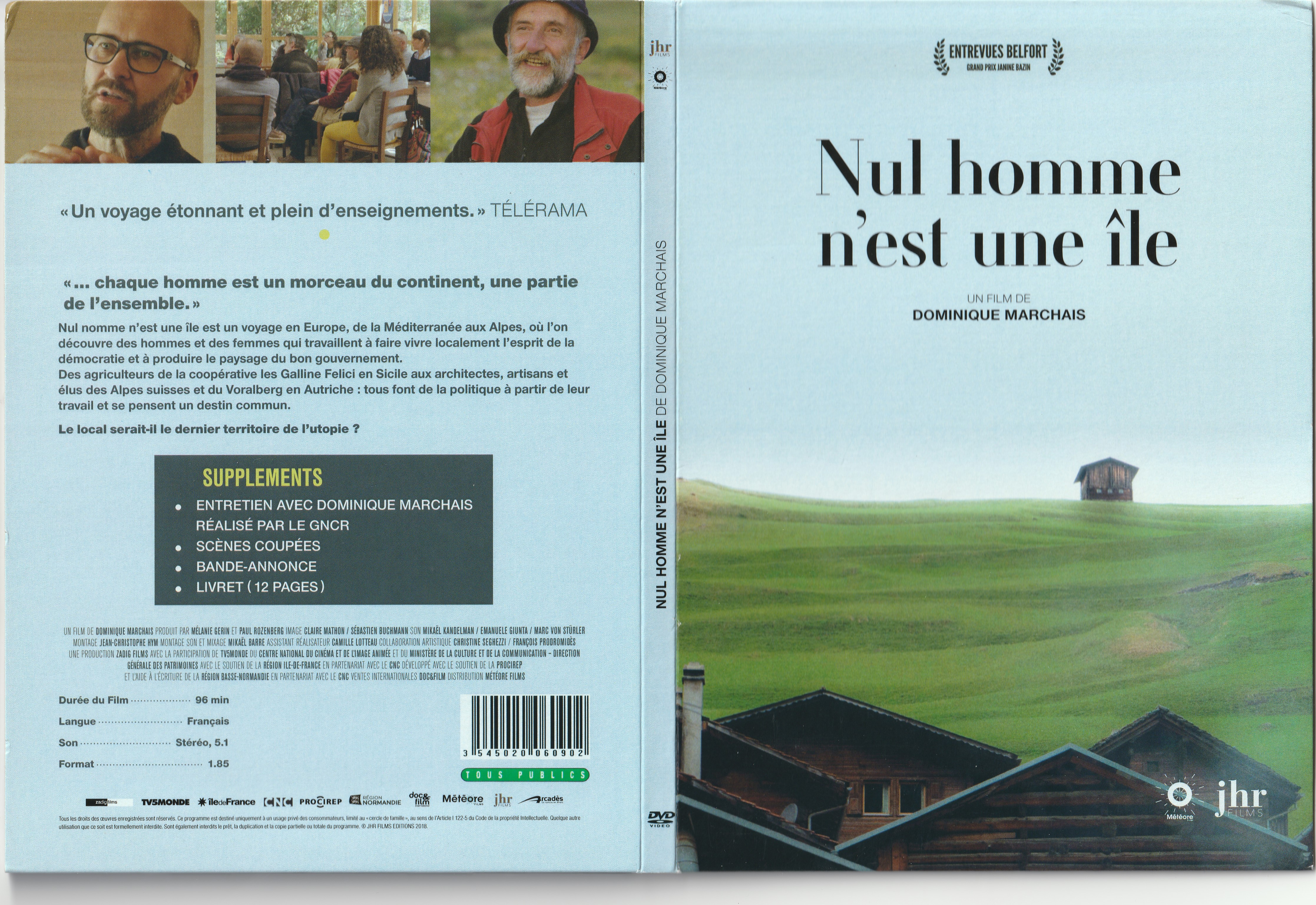Jaquette DVD Nul homme n