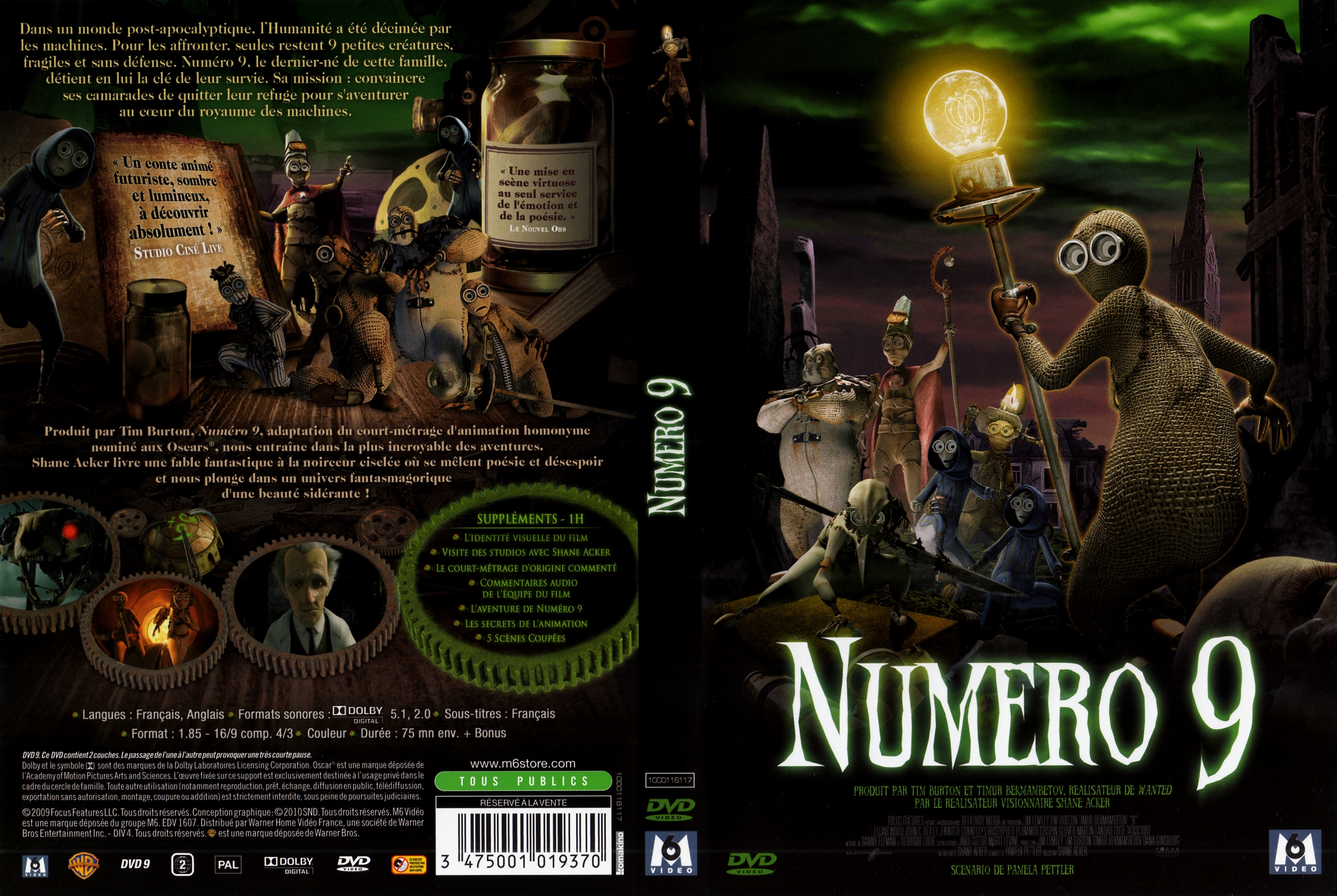 Jaquette DVD Numero 9