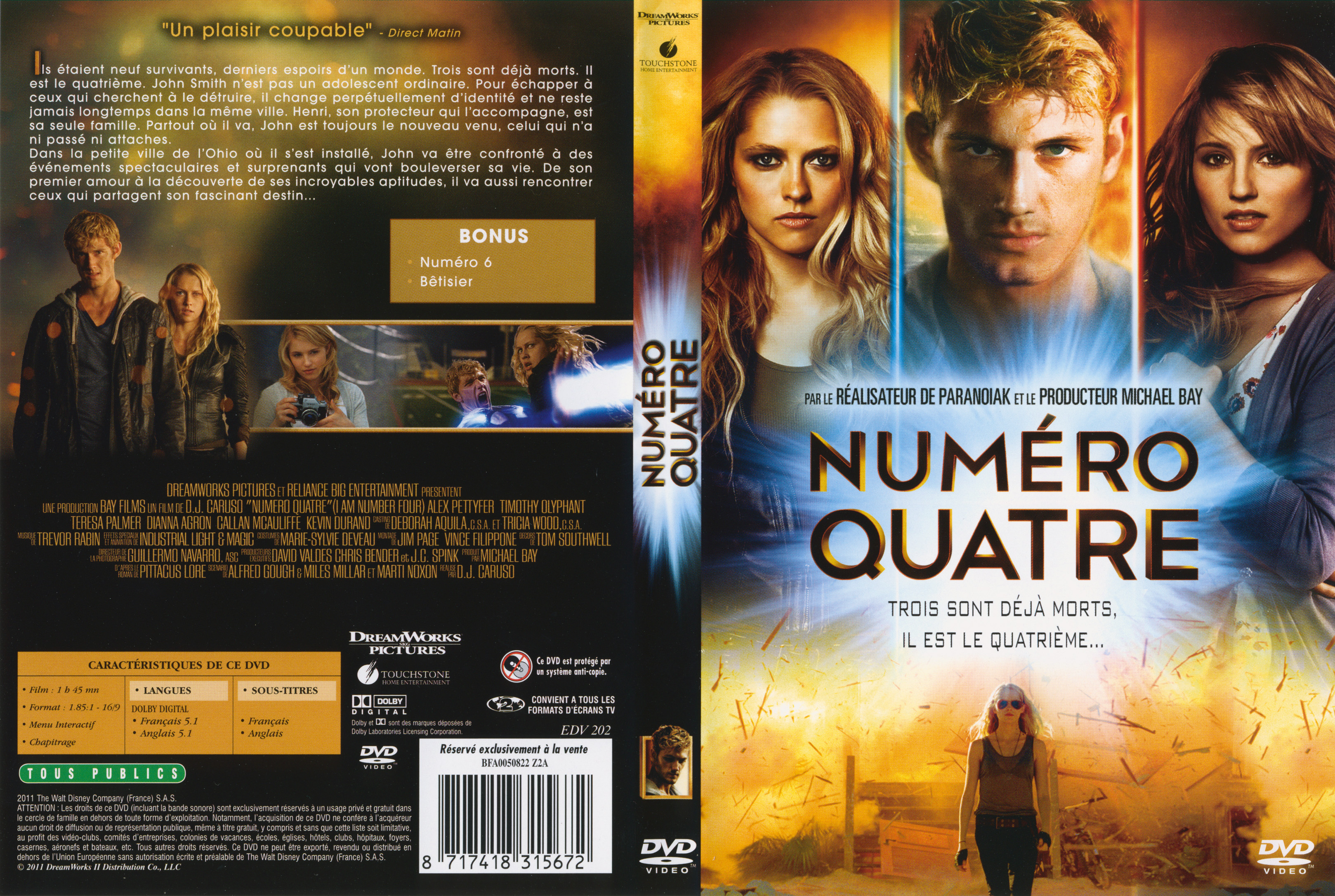 Jaquette DVD Numro Quatre