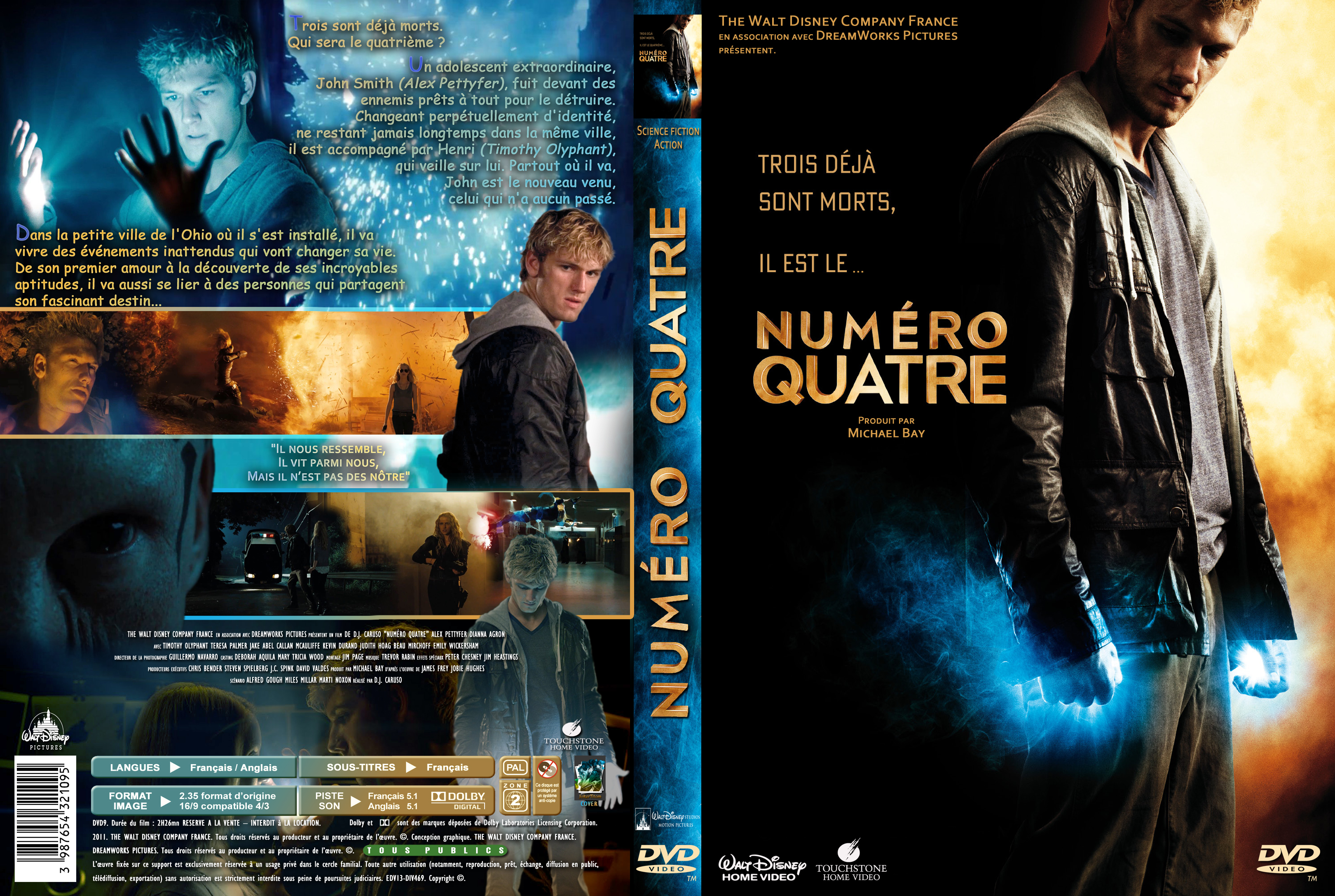 Jaquette DVD Numro Quatre custom