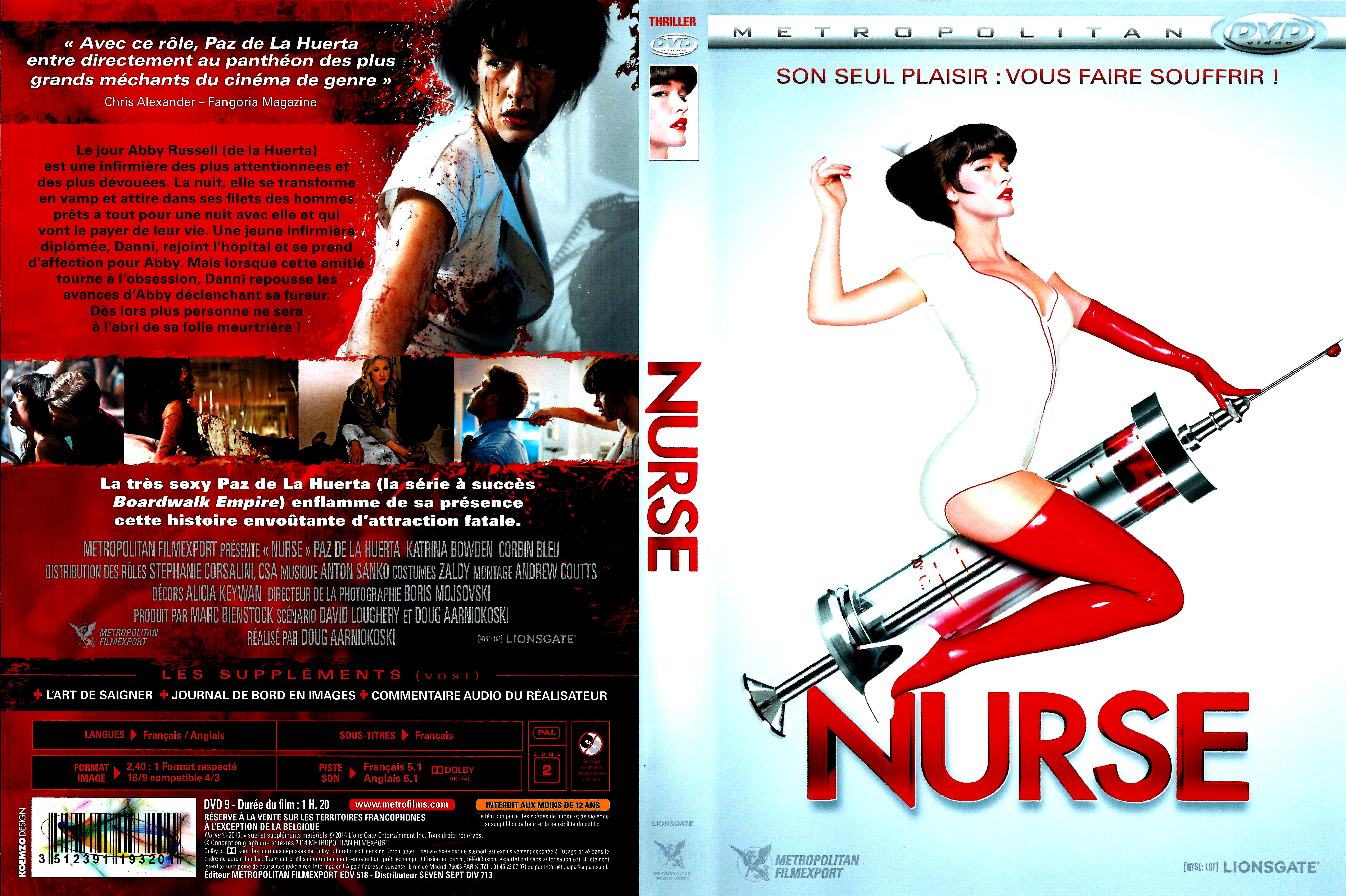 Jaquette DVD Nurse