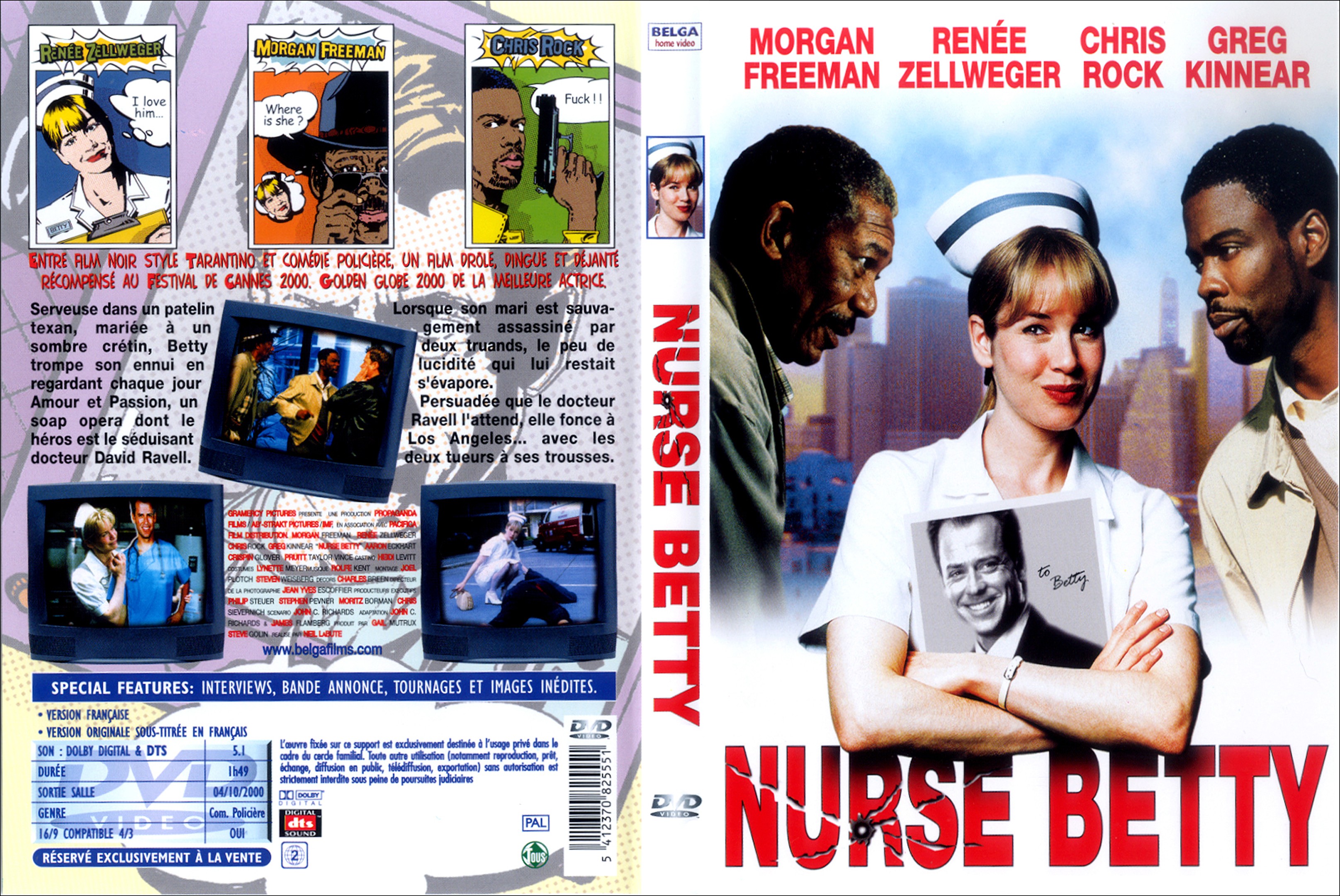 Jaquette DVD Nurse betty