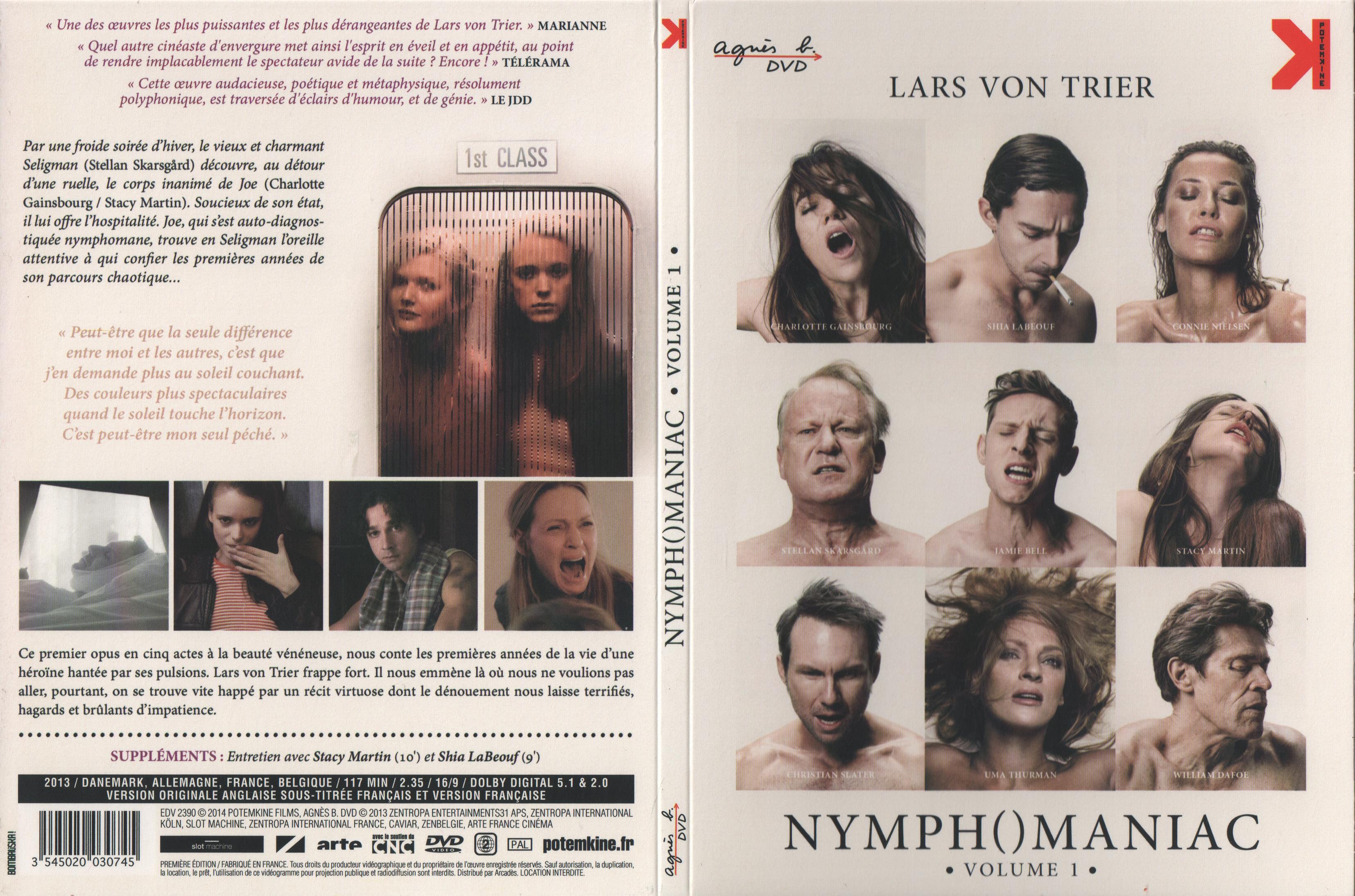 Jaquette DVD Nymphomaniac vol 1