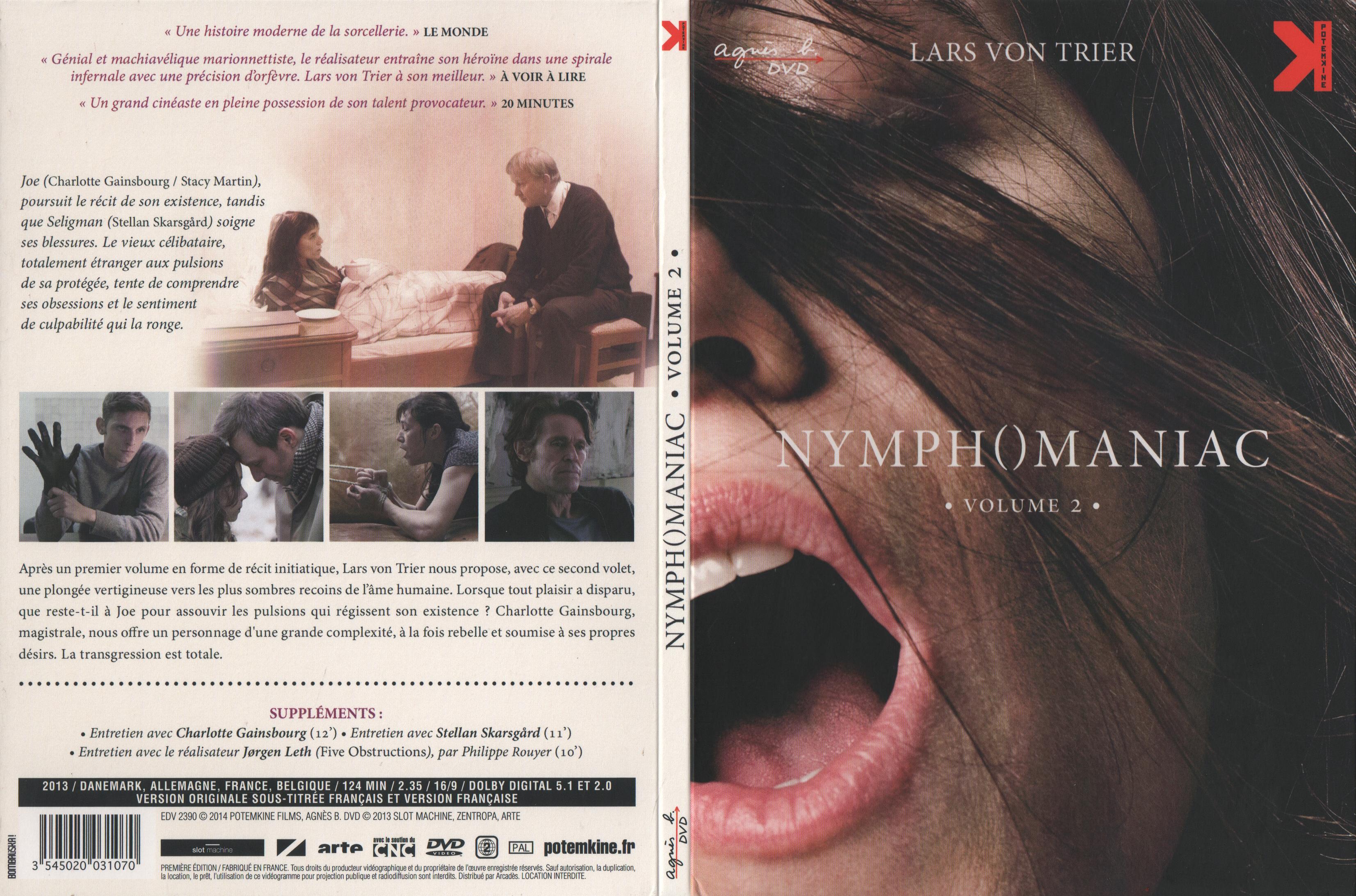 Jaquette DVD Nymphomaniac vol 2