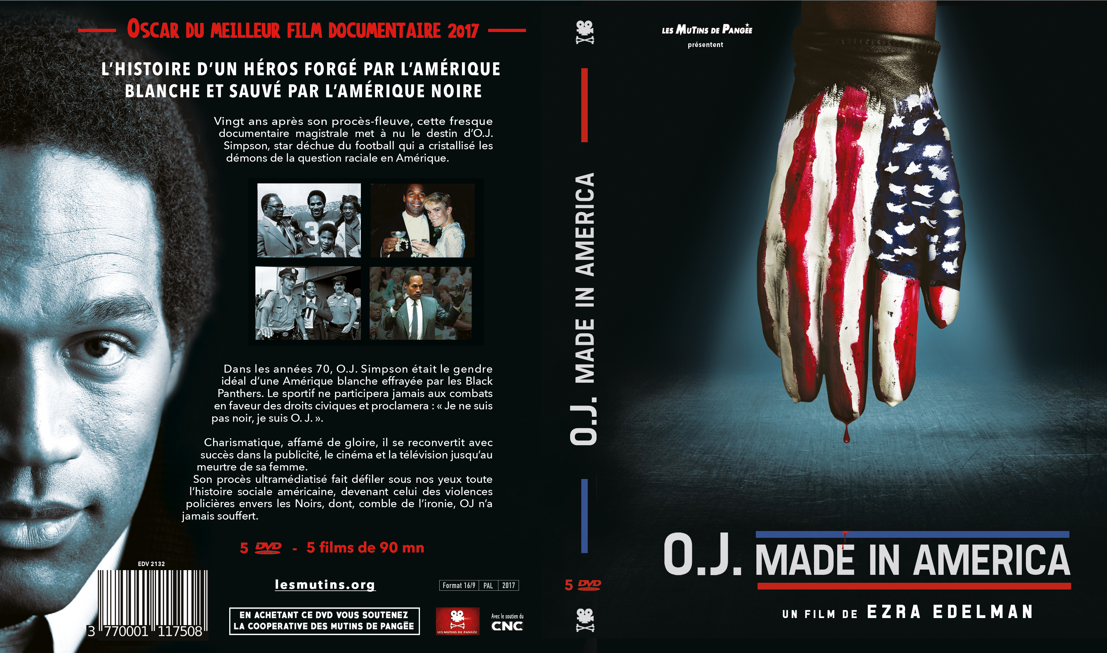 Jaquette DVD OJ made in America