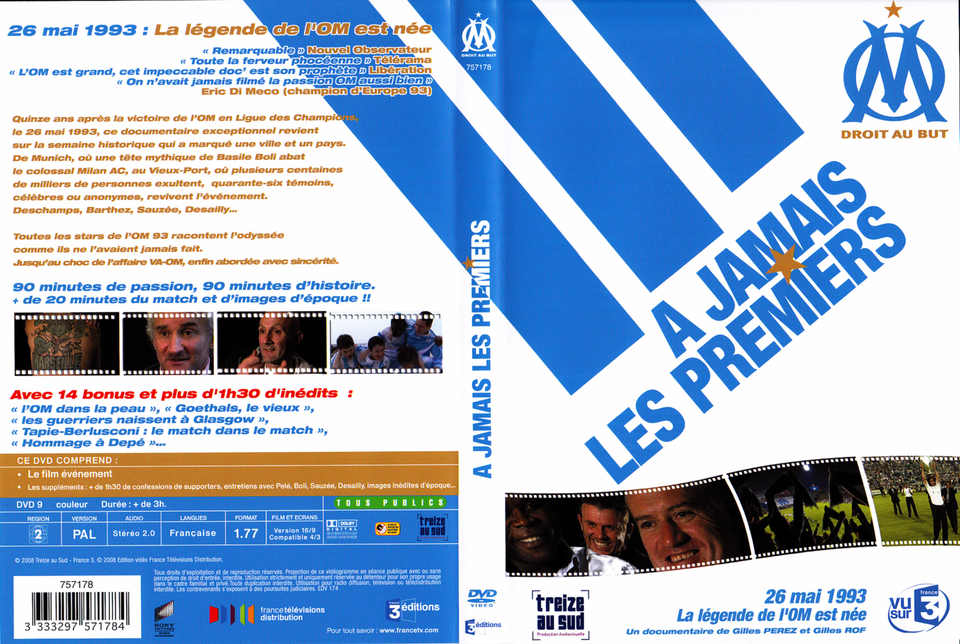 Jaquette DVD OM a jamais les premiers