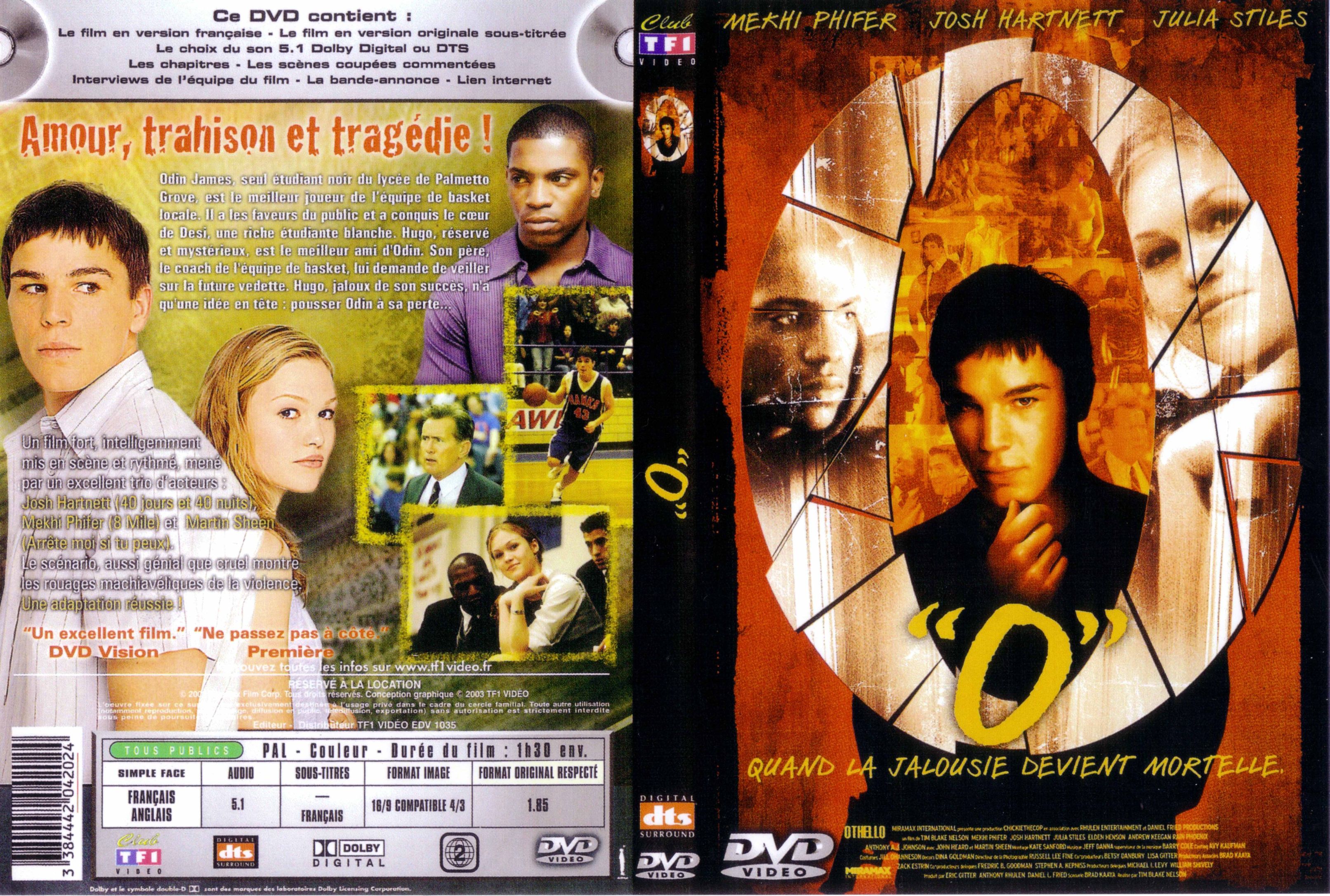 Jaquette DVD O v2
