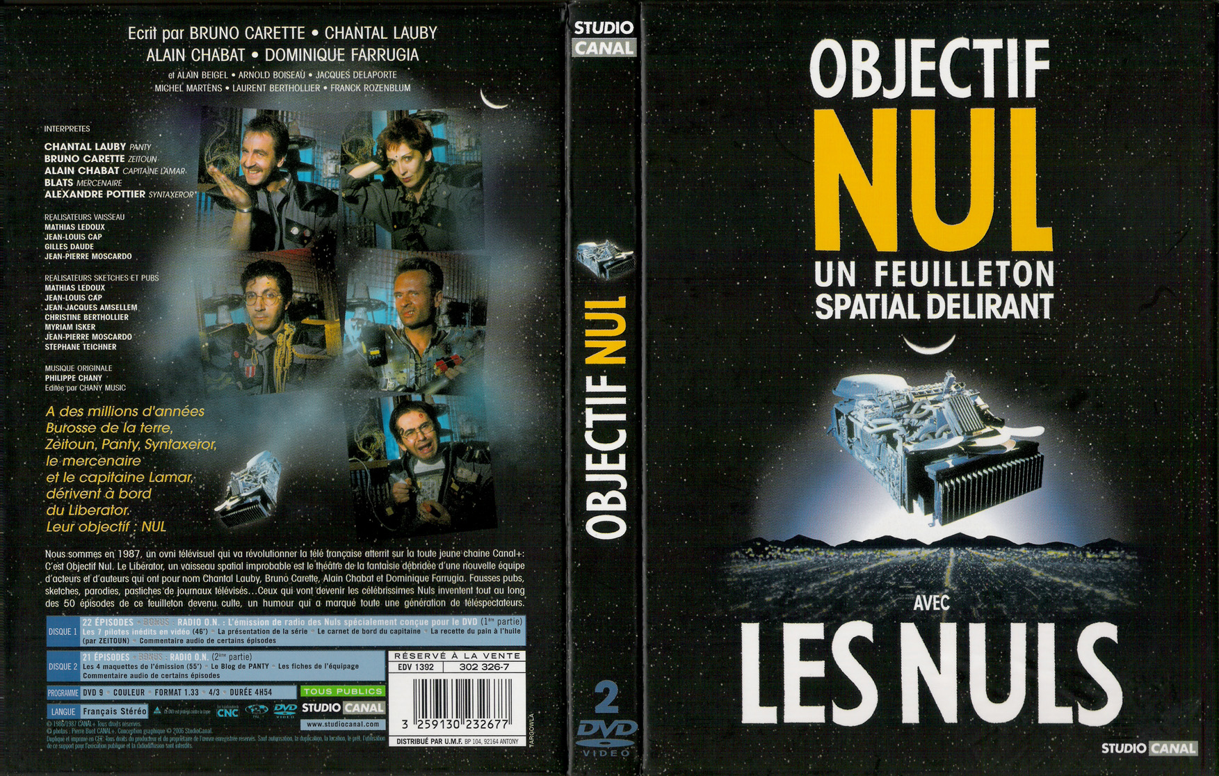 Jaquette DVD Objectif nul