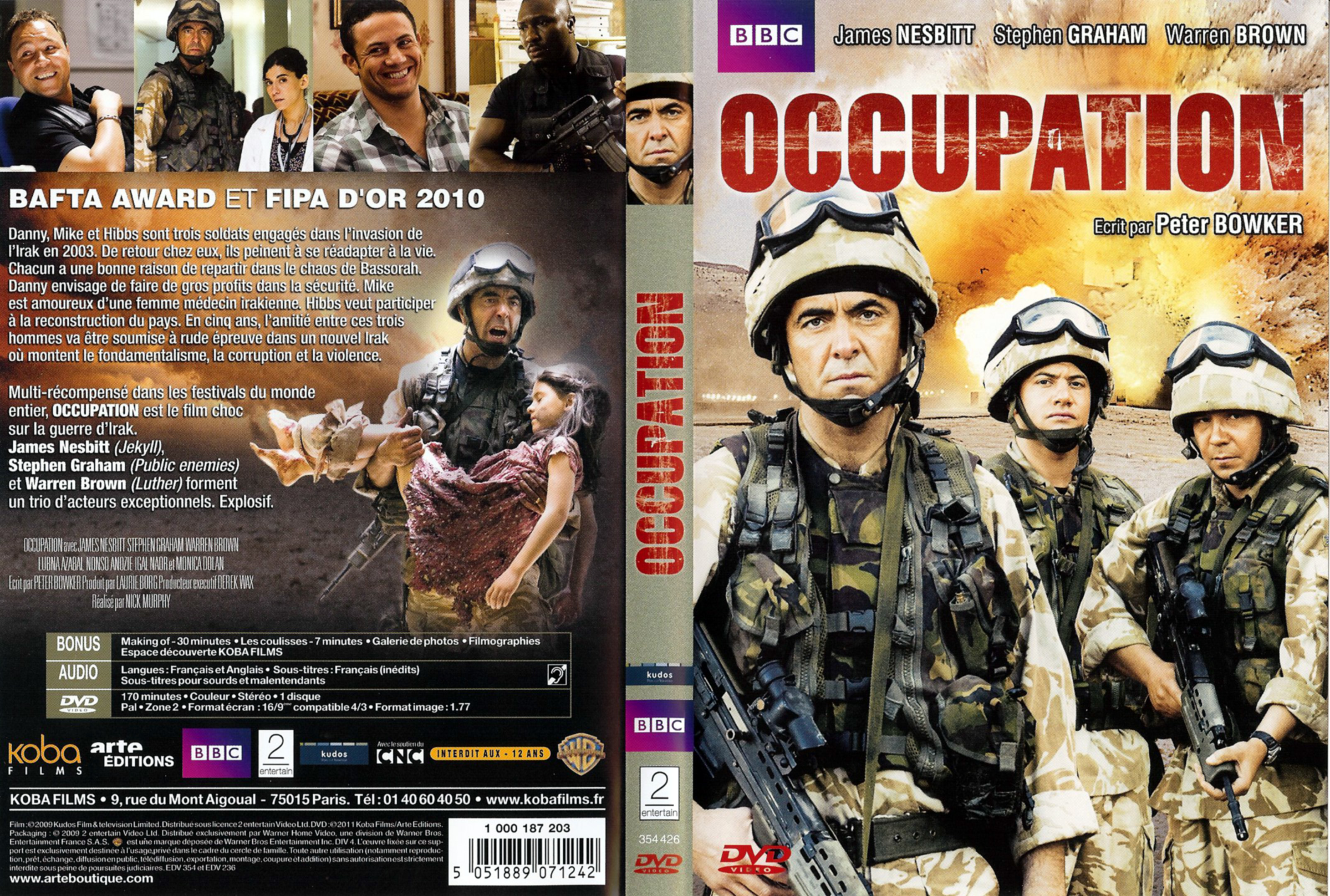 Jaquette DVD Occupation