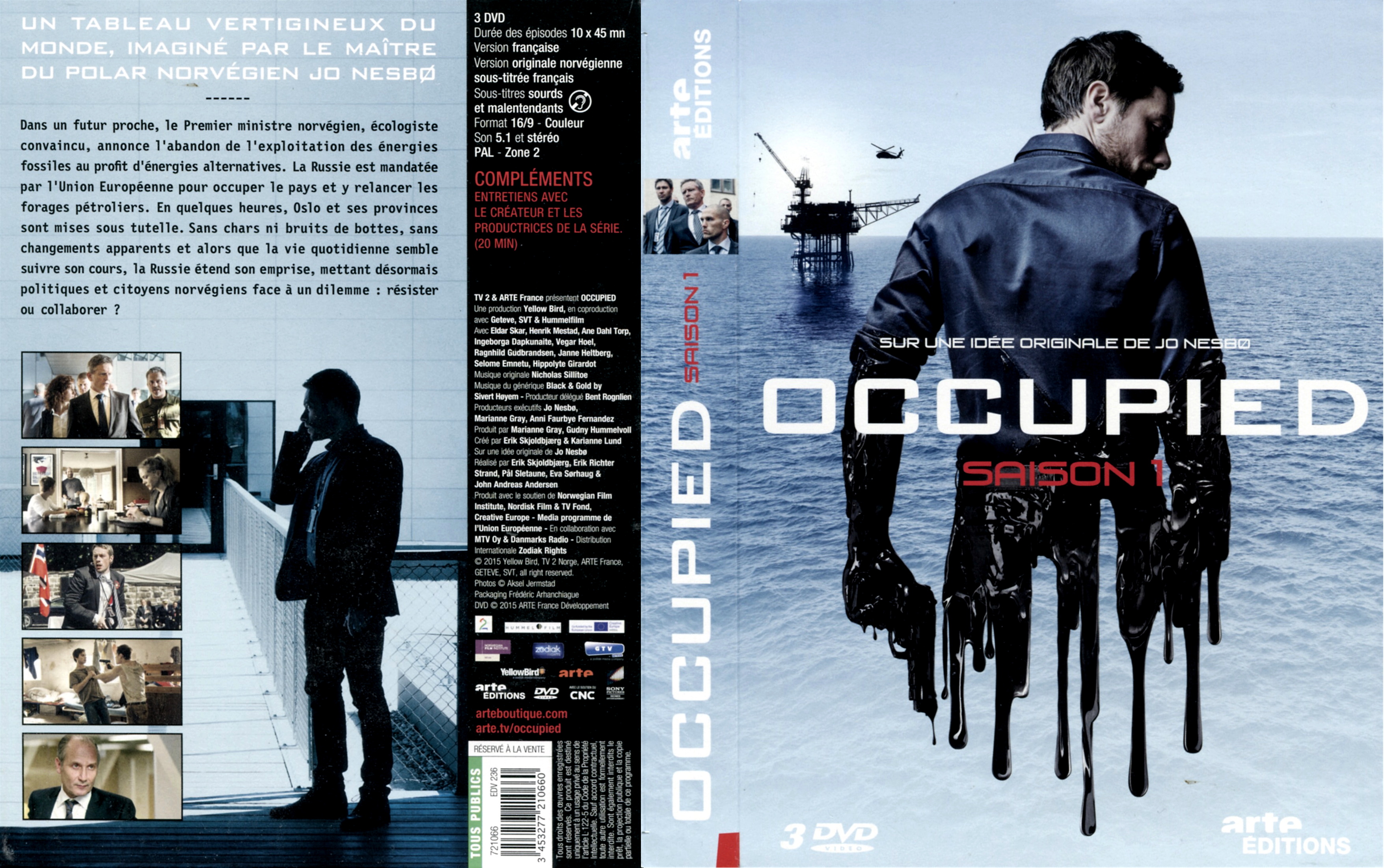 Jaquette DVD Occupied Saison 1 custom