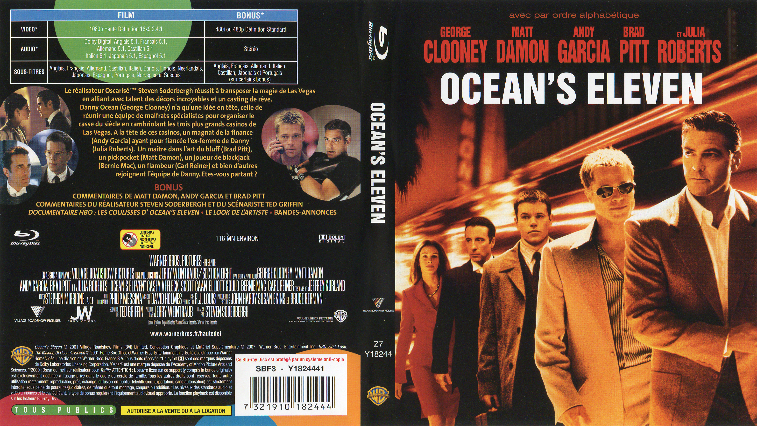 Jaquette DVD Ocean