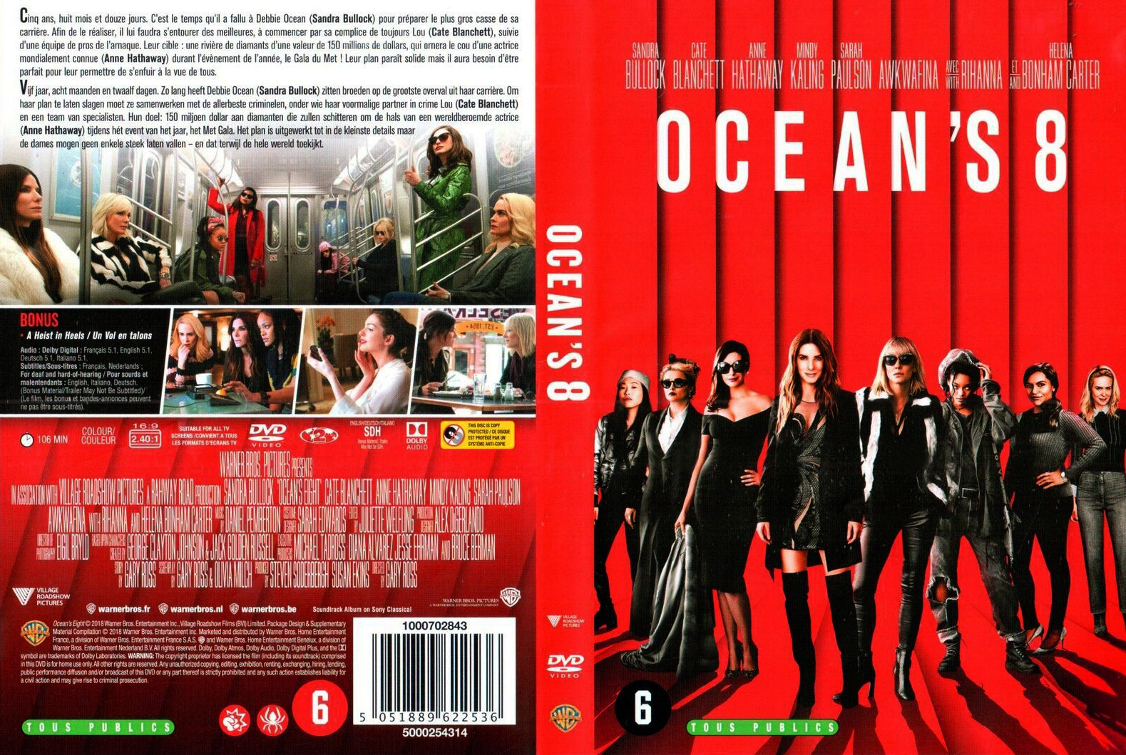 Jaquette DVD Ocean