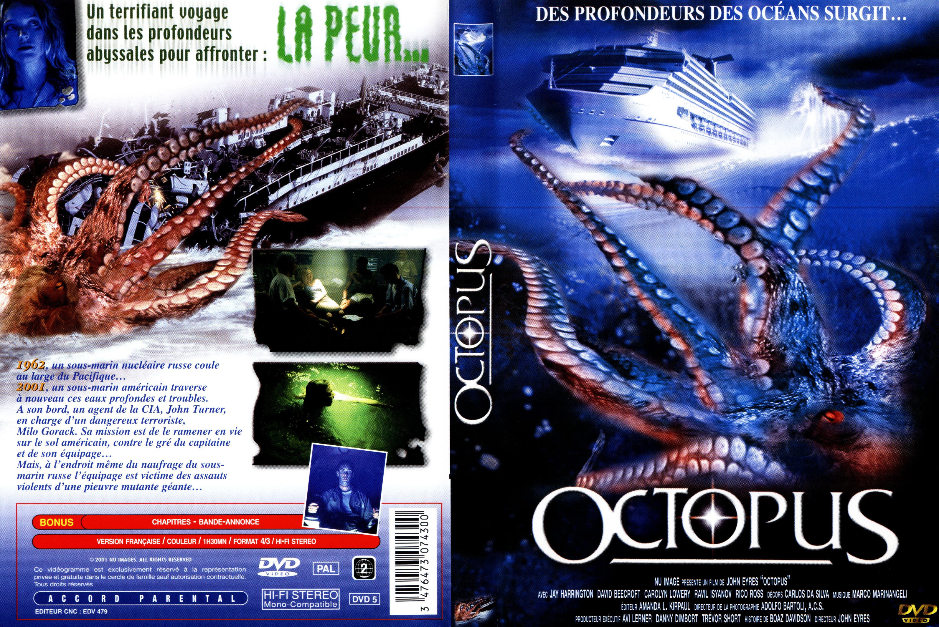 Jaquette DVD Octopus