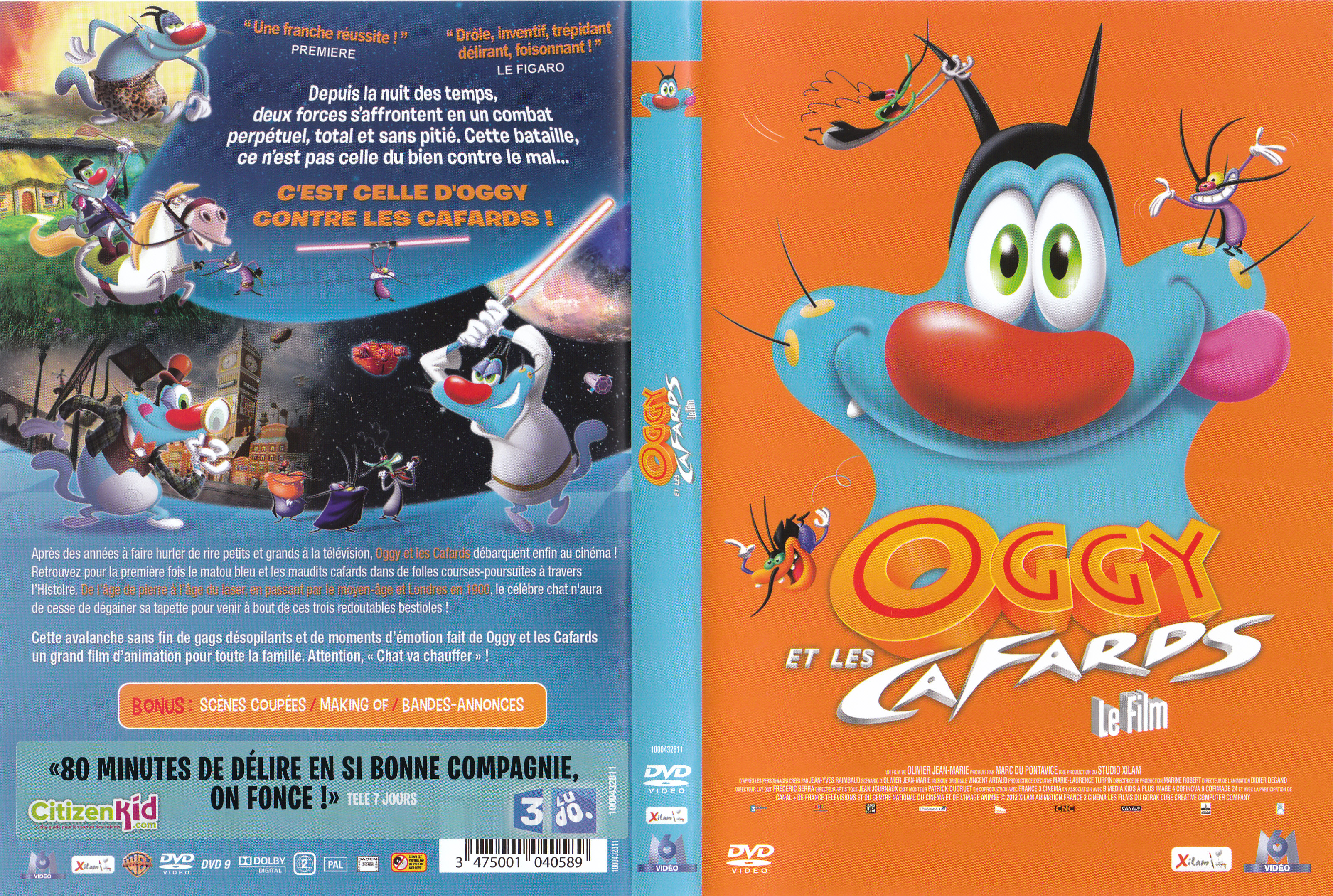 Jaquette DVD Oggy et les cafards