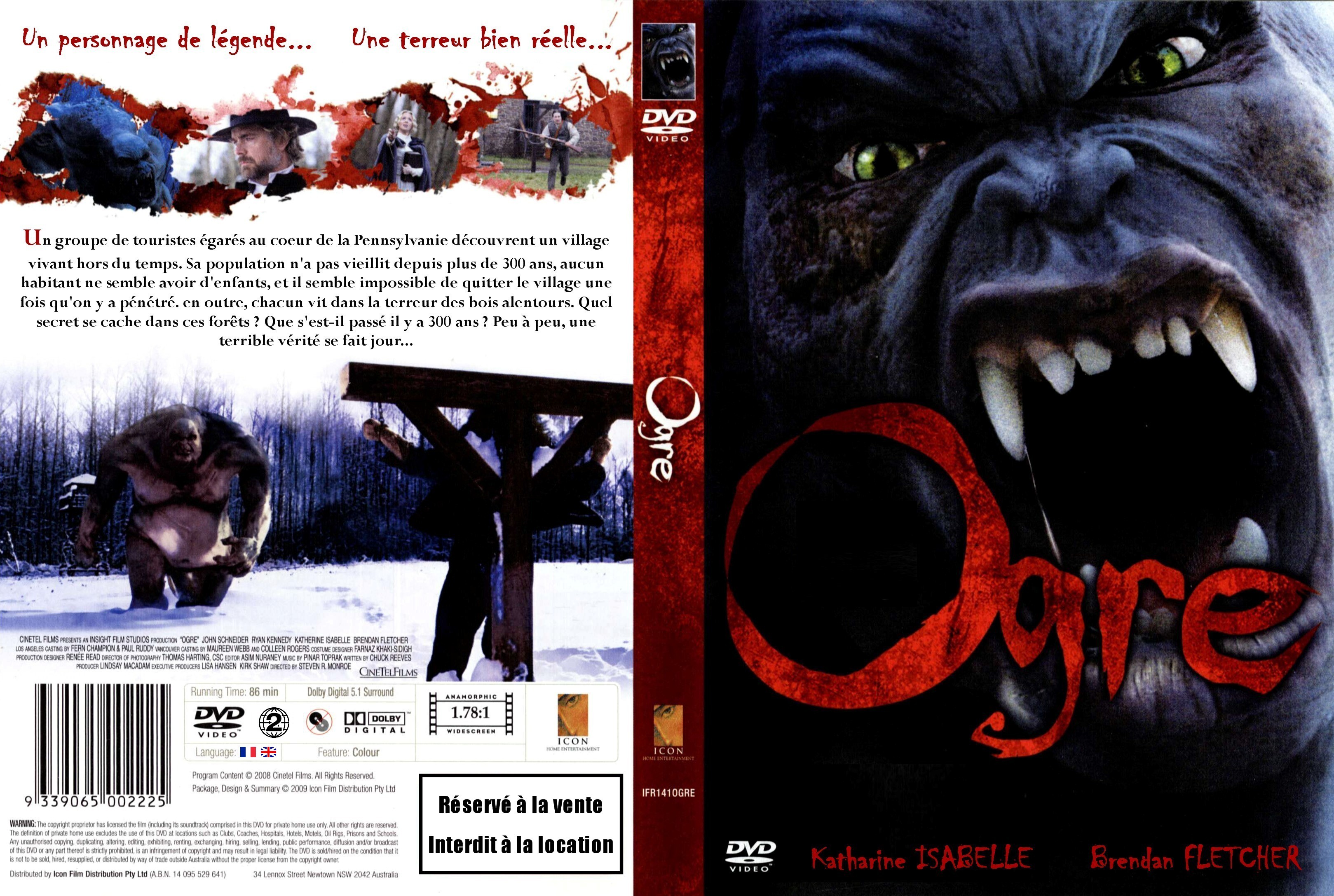 Jaquette DVD Ogre v2