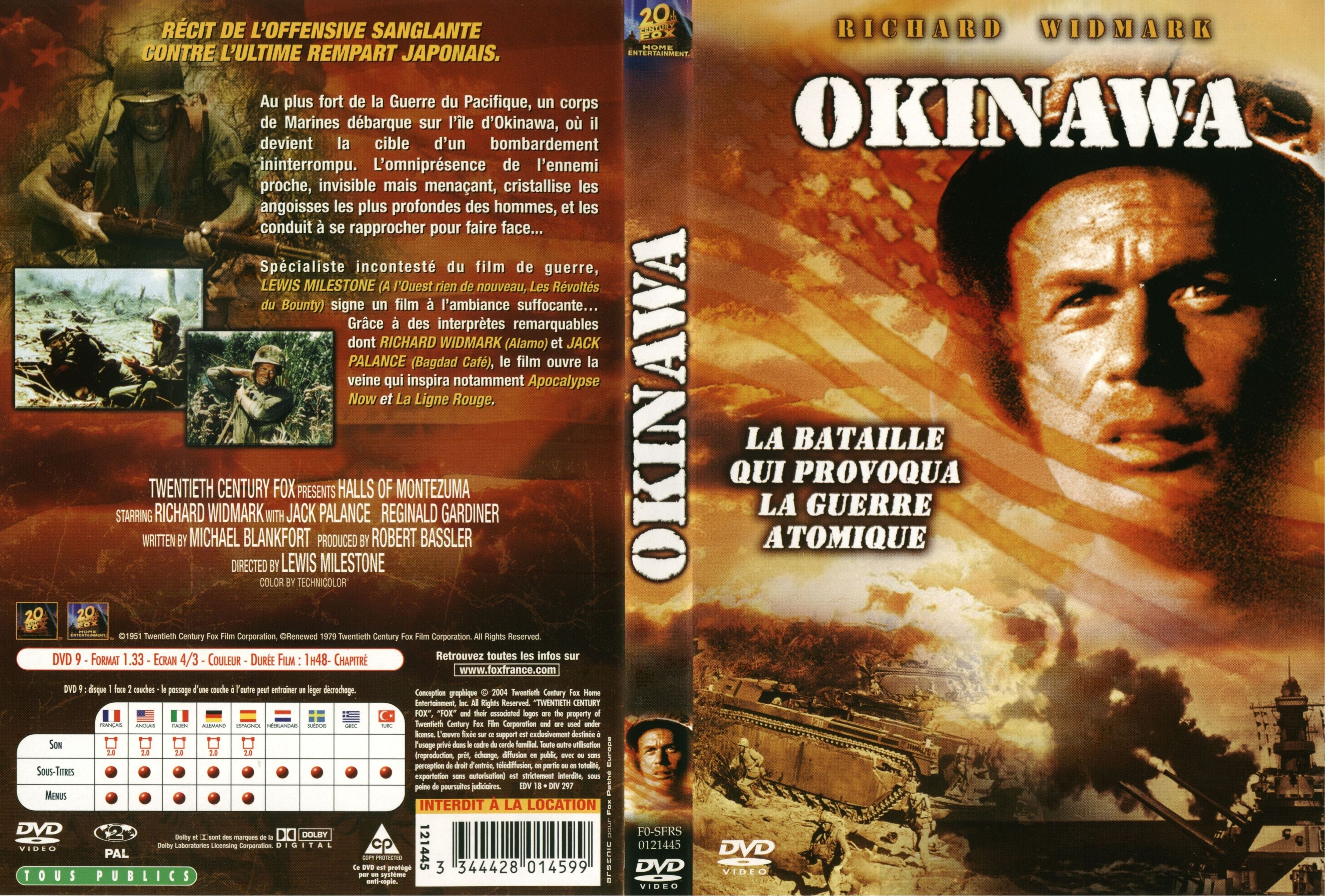 Jaquette DVD Okinawa