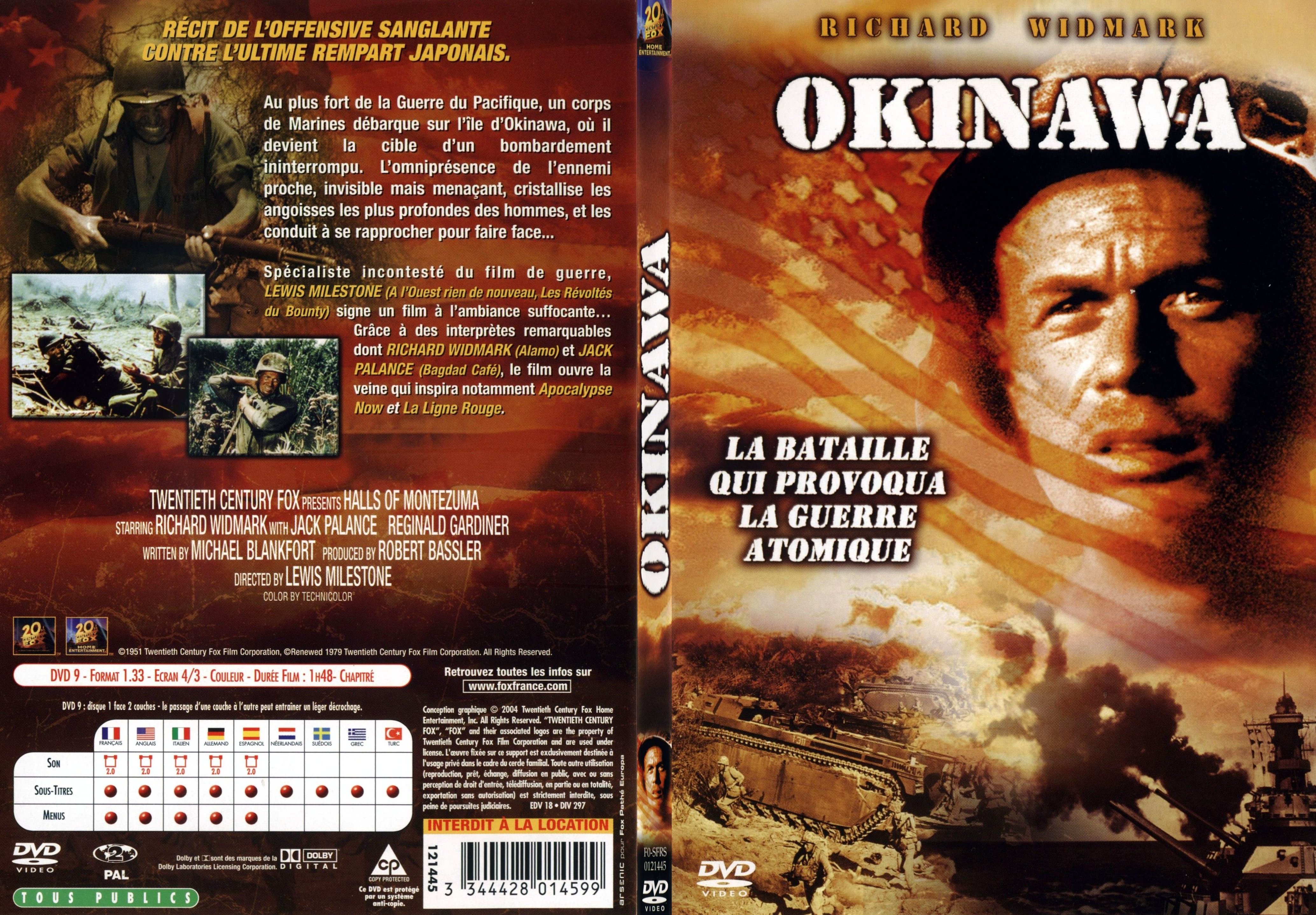 Jaquette DVD Okinawa - SLIM