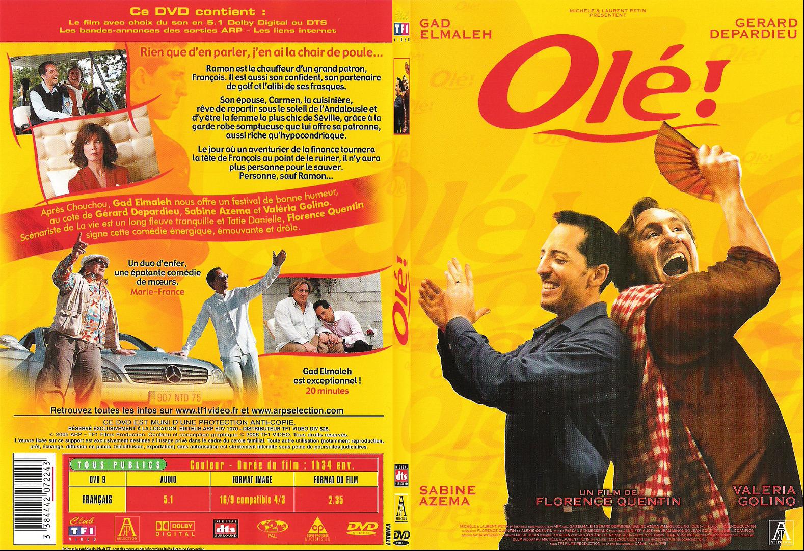 Jaquette DVD Ol - SLIM