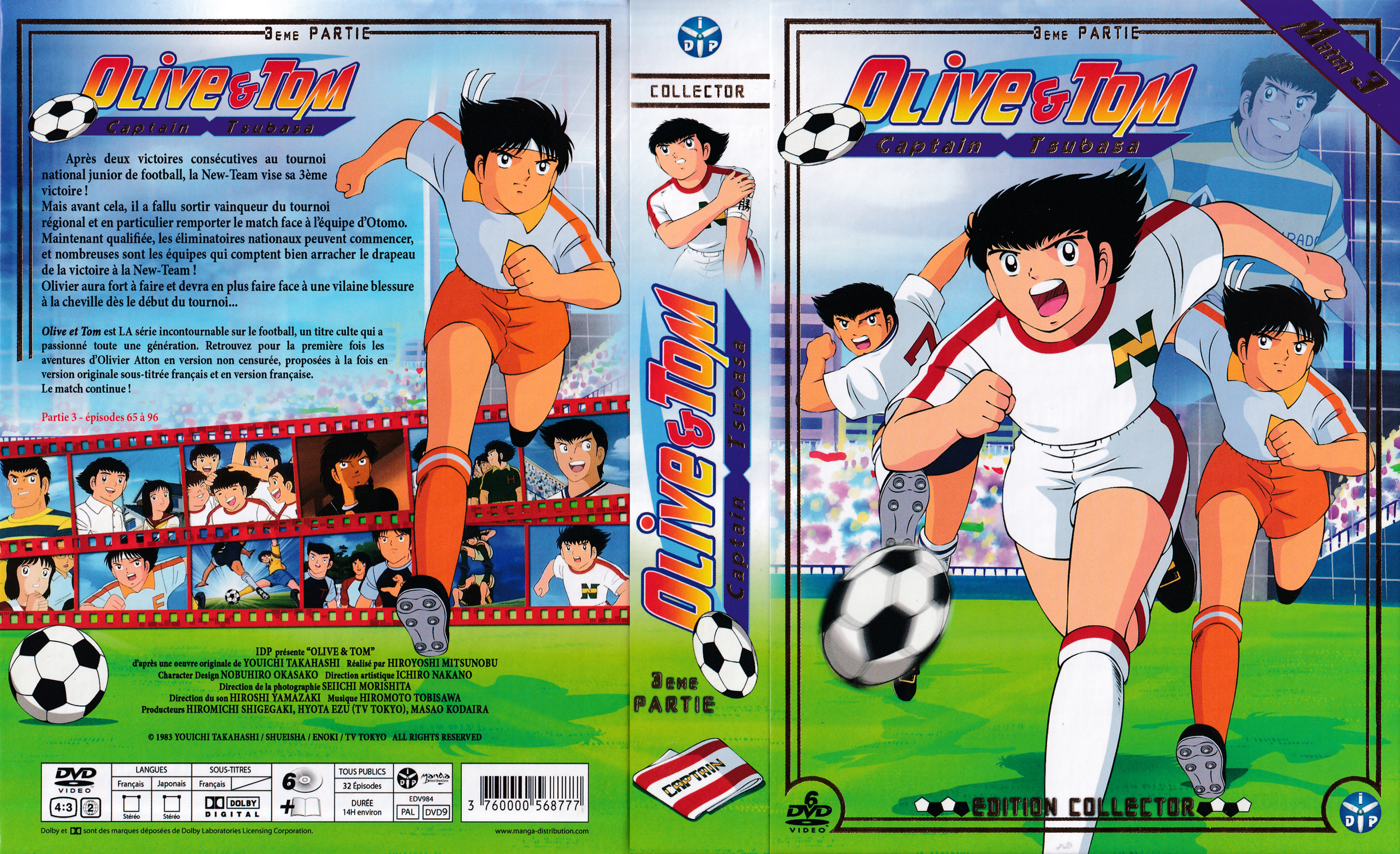 Jaquette DVD Olive et Tom Saison 03 COFFRET